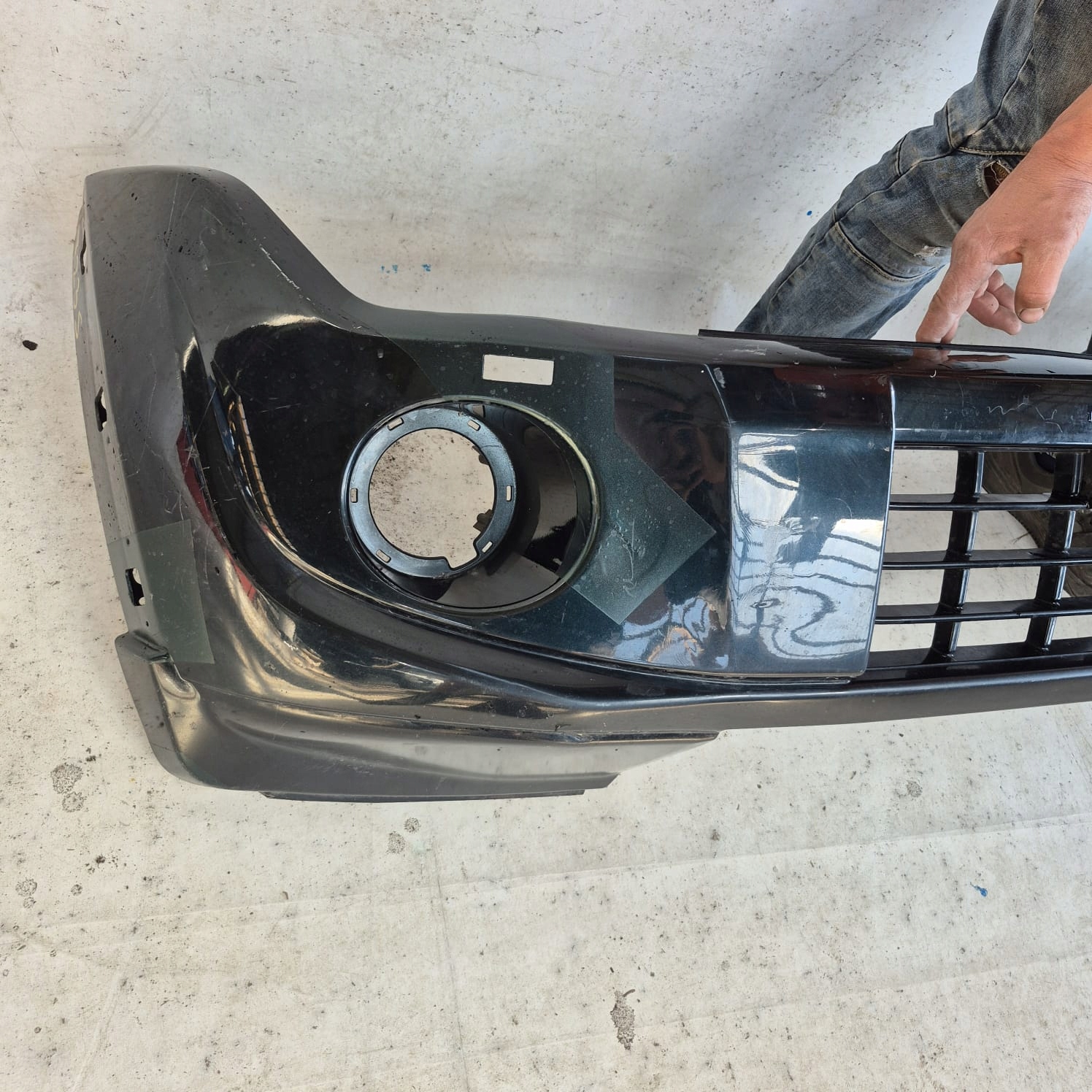MITSUBISHI PAJERO IV 4 LIFT 10-14 bumper front front washer