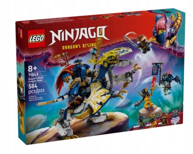 Lego 71843 Ninjago Mech Dračího Jezdce Rogue