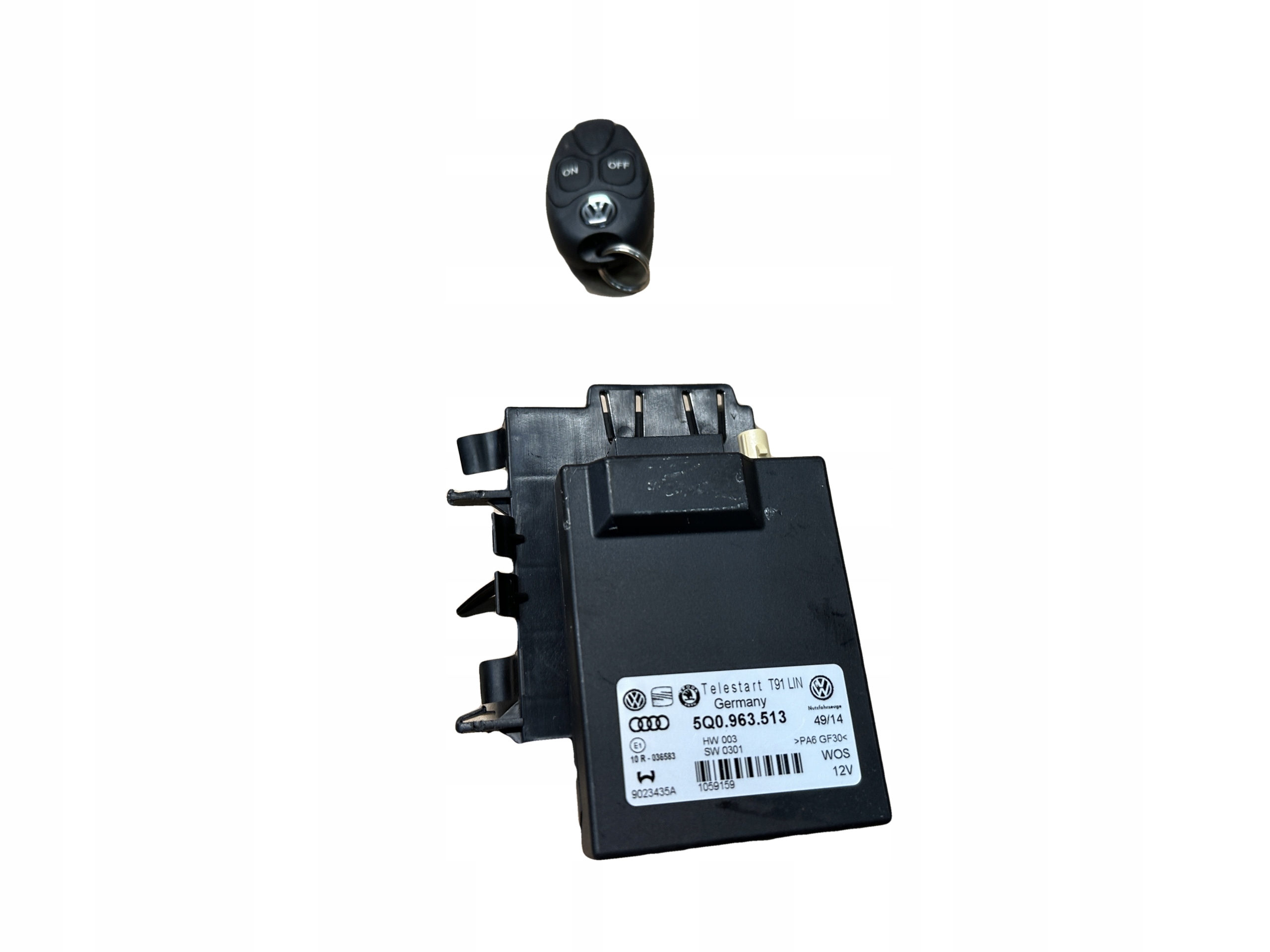 VW PASSAT B8 TSI WEBASTO heating control unit PILOT 3Q0815005