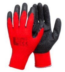 

Rękawiczki pokryte gumą Gnyle red 10