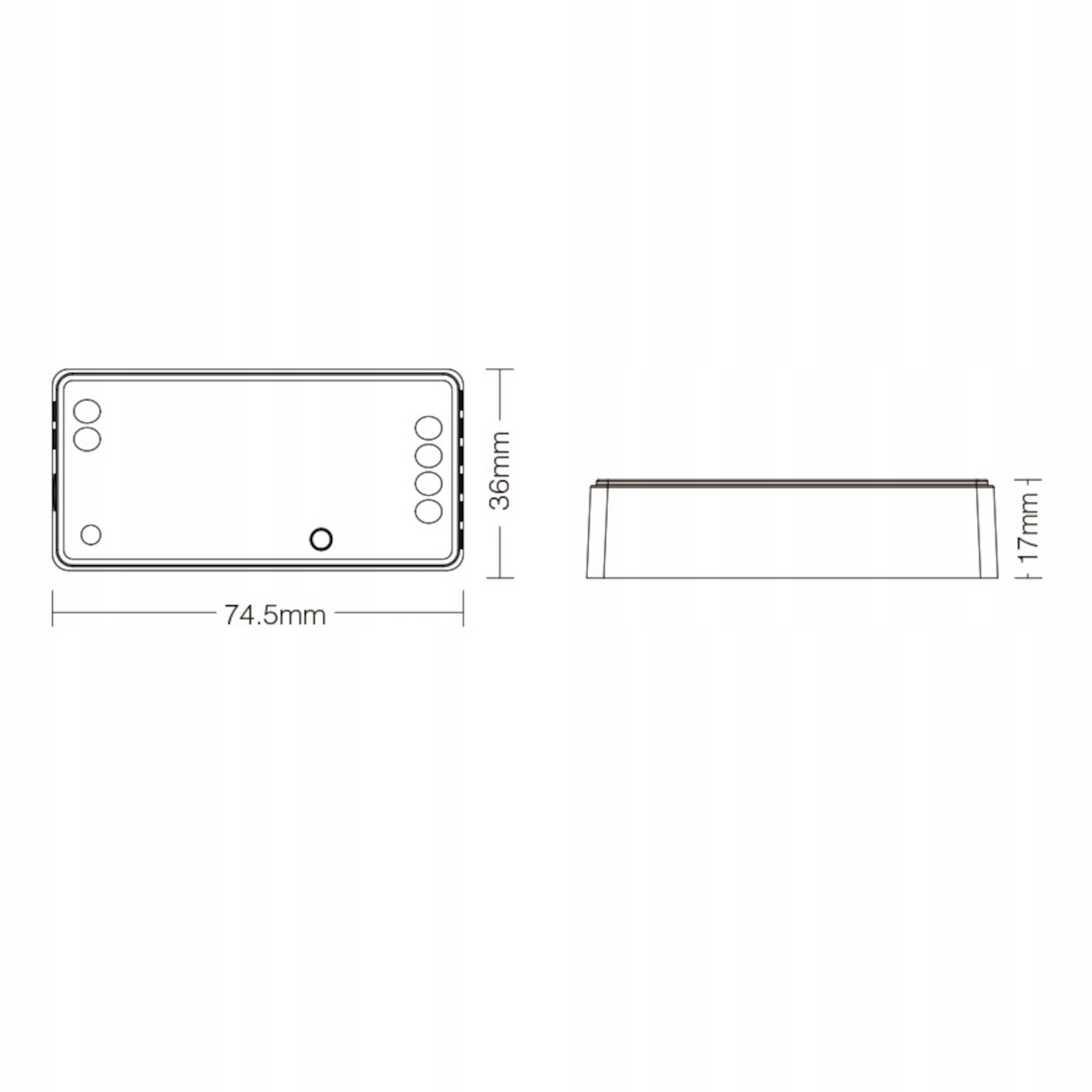 STEROWNIK ZIGBEE FUT037Z+ RGB RGBW MIBOXER TUYA Marka Miboxer milight