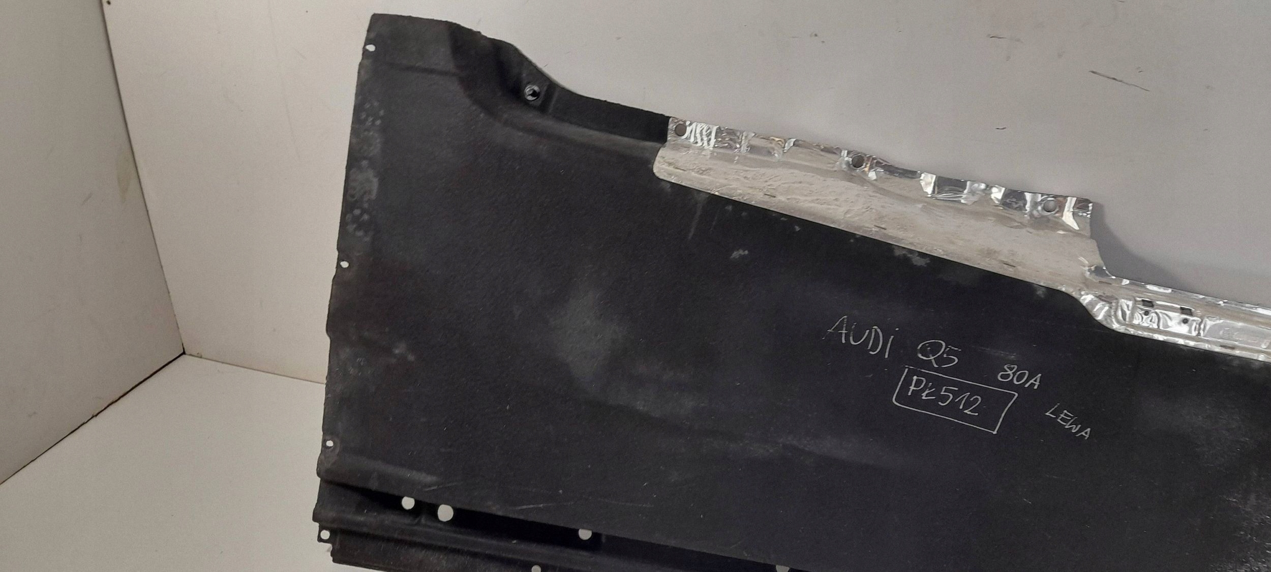 Audi Q5 80A SQ5 FY cover chassis left 80A825207 (PL512)