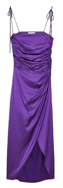 Patrizia Pepe Šaty Na Ramínka Fialová 2A2545 A644 vel. 34