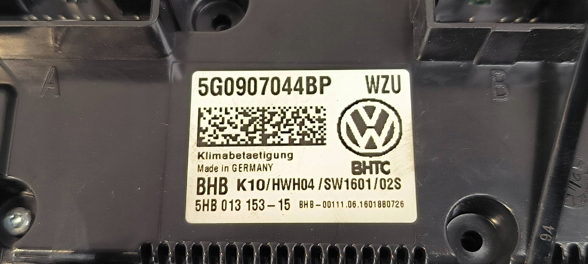 Unite commande clima 5G0907044BP VOLKSWAGEN PASSAT B8
