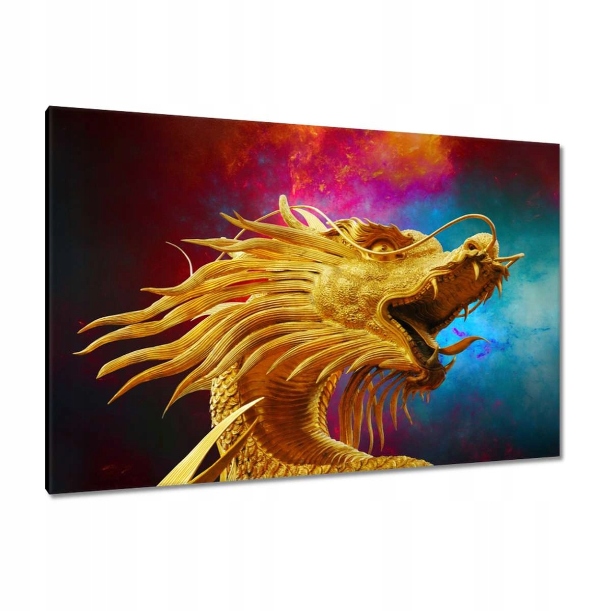 Obrazy 120x80 Čínský zlatý drak Draci
