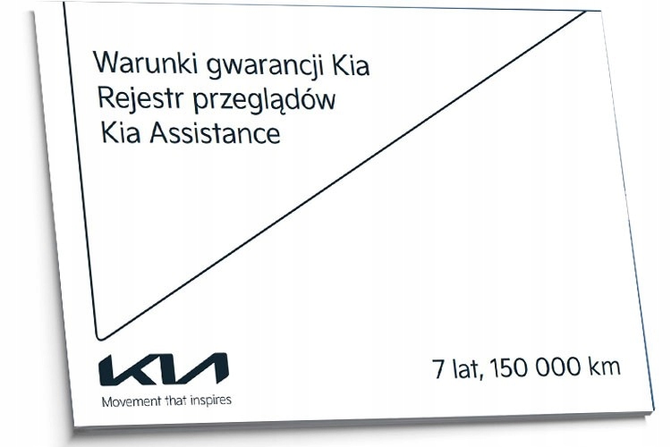 Kia Polska Książka Serwisowa Gwarancyjna 2019-2026