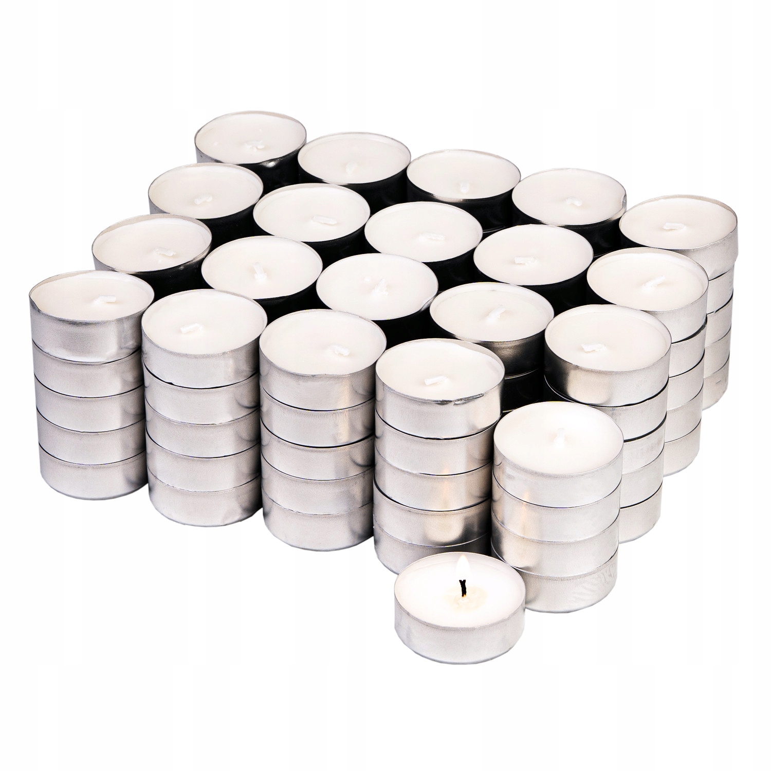 

Podgrzewacze Tealight Świeczki Bezzapachowe 50 Szt