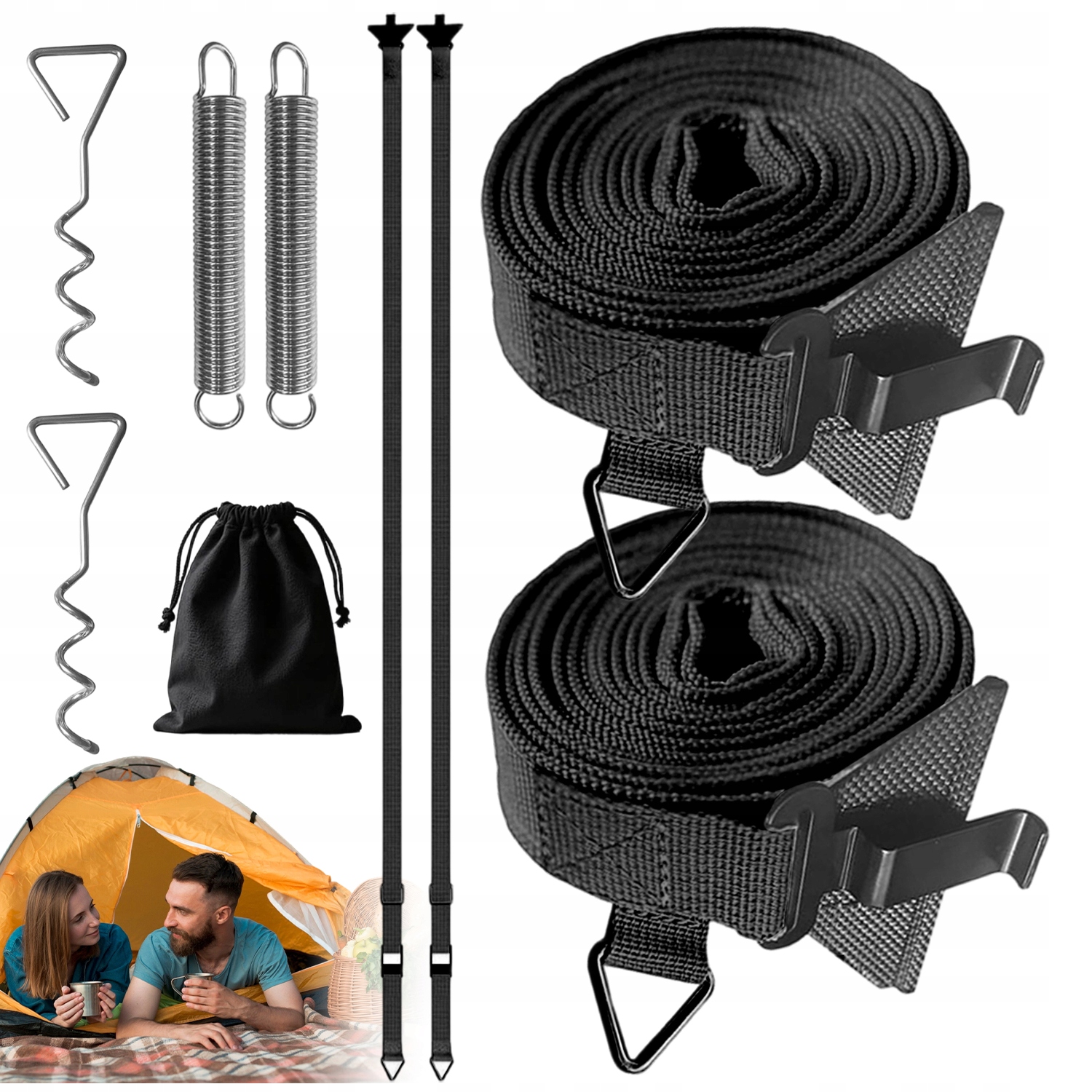 Sada Pro Upevnění Markýzy Odolná Vůči Větru A Dešti