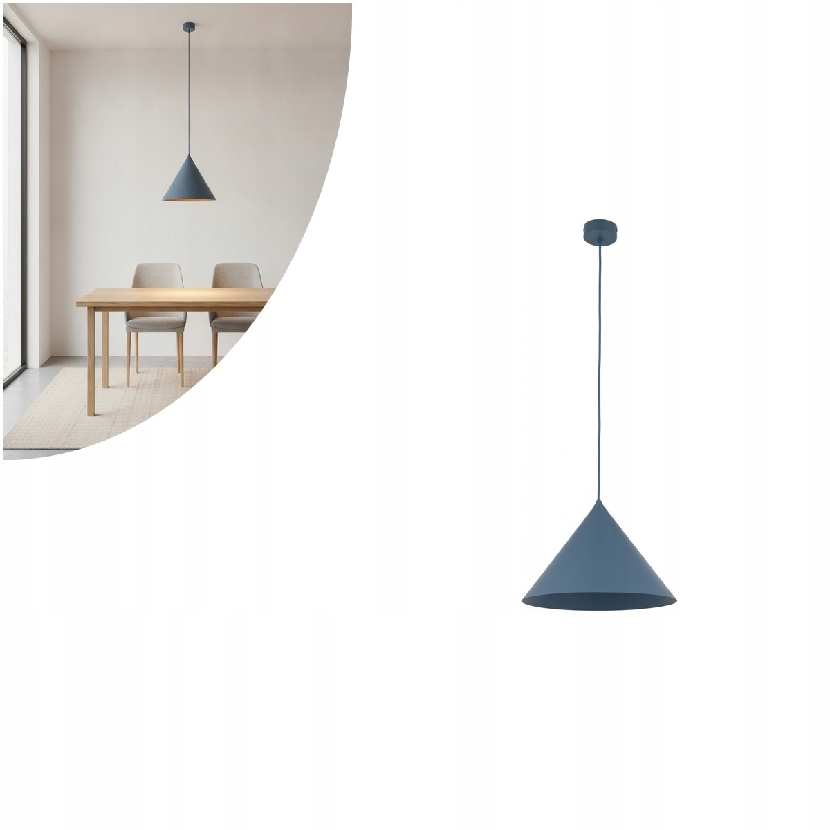 Závesná lampa Cono L Navy 11415 Tk Lighting