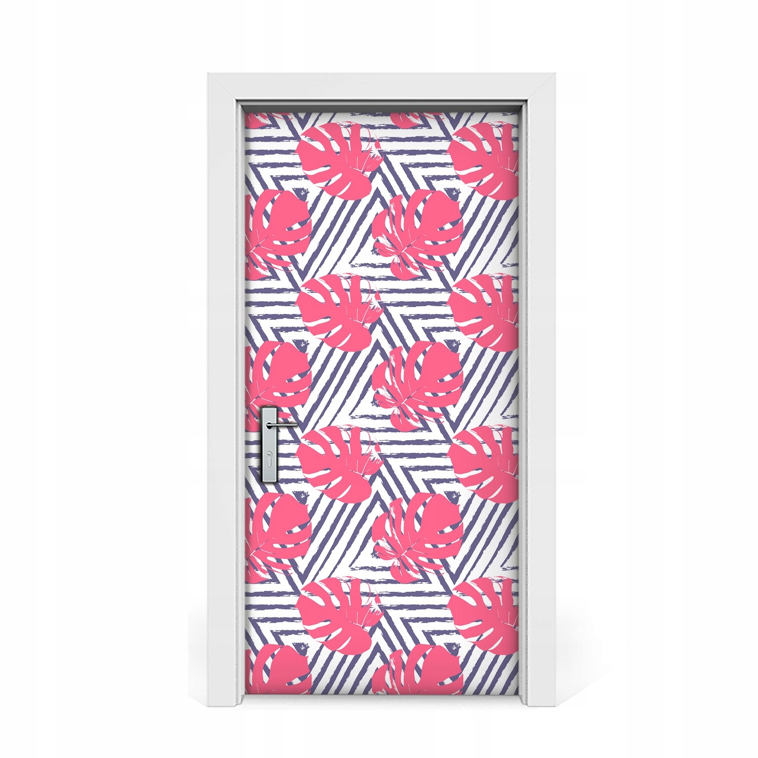 

Fototapeta naklejka drzwi Różowe liście 95x205