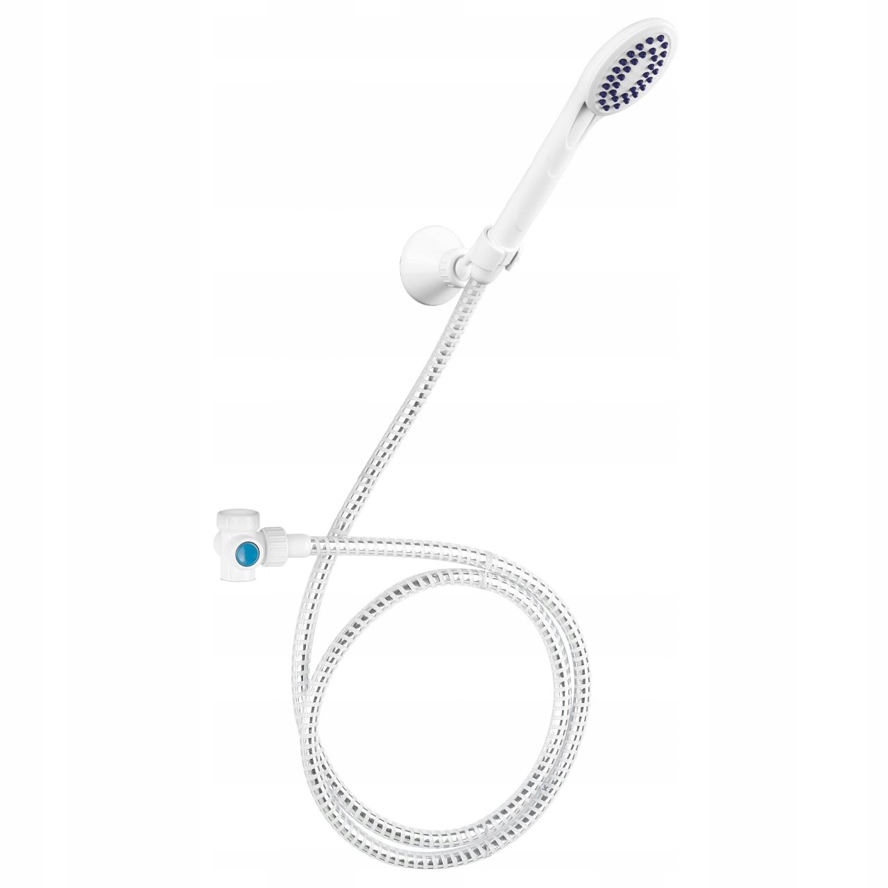 Natrysk Dafi w kolorze białym - komplet