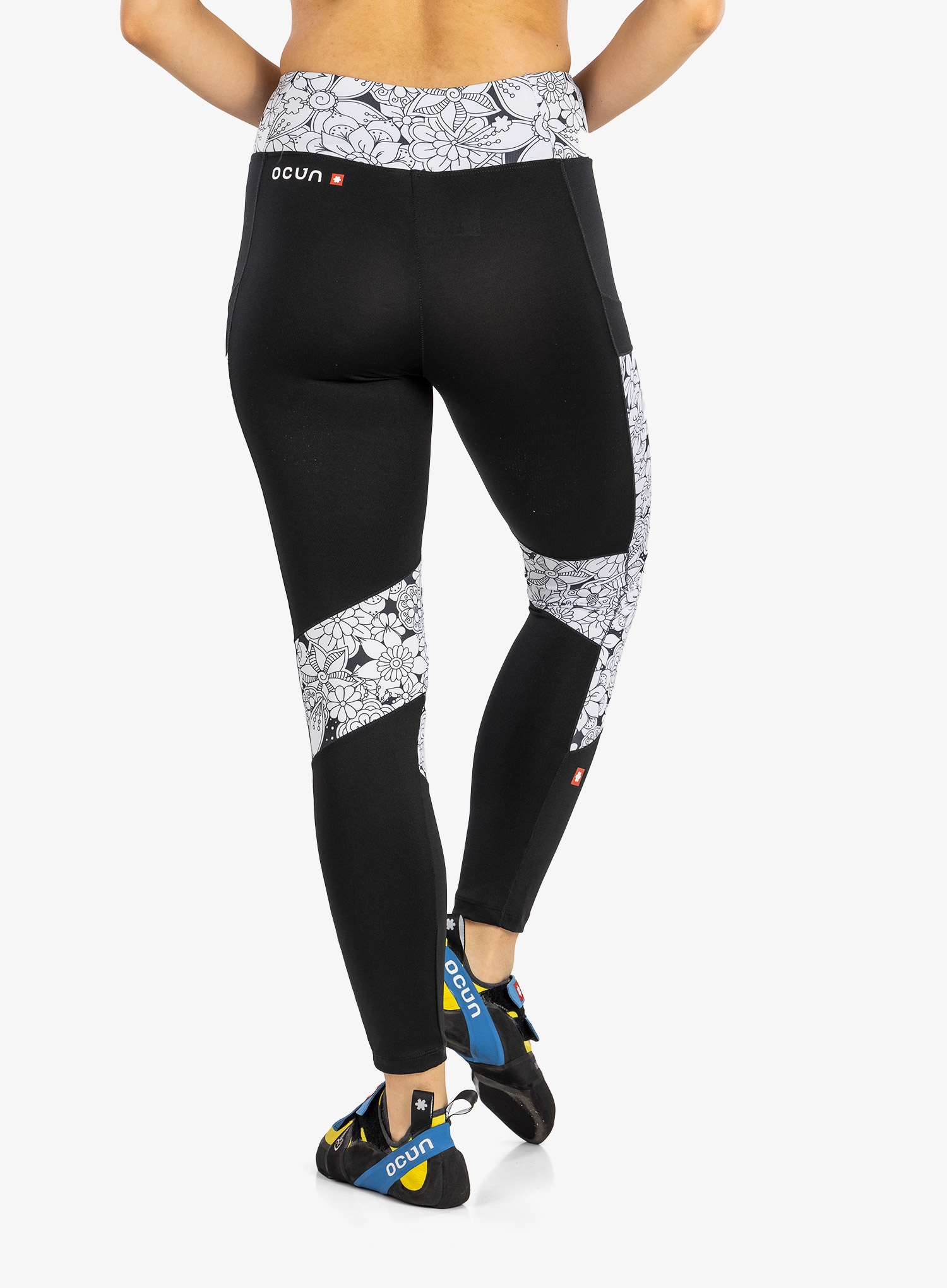 Legginsy wspinaczkowe damskie Ocun Rhea Leggings - caviar L Kod producenta Ocun