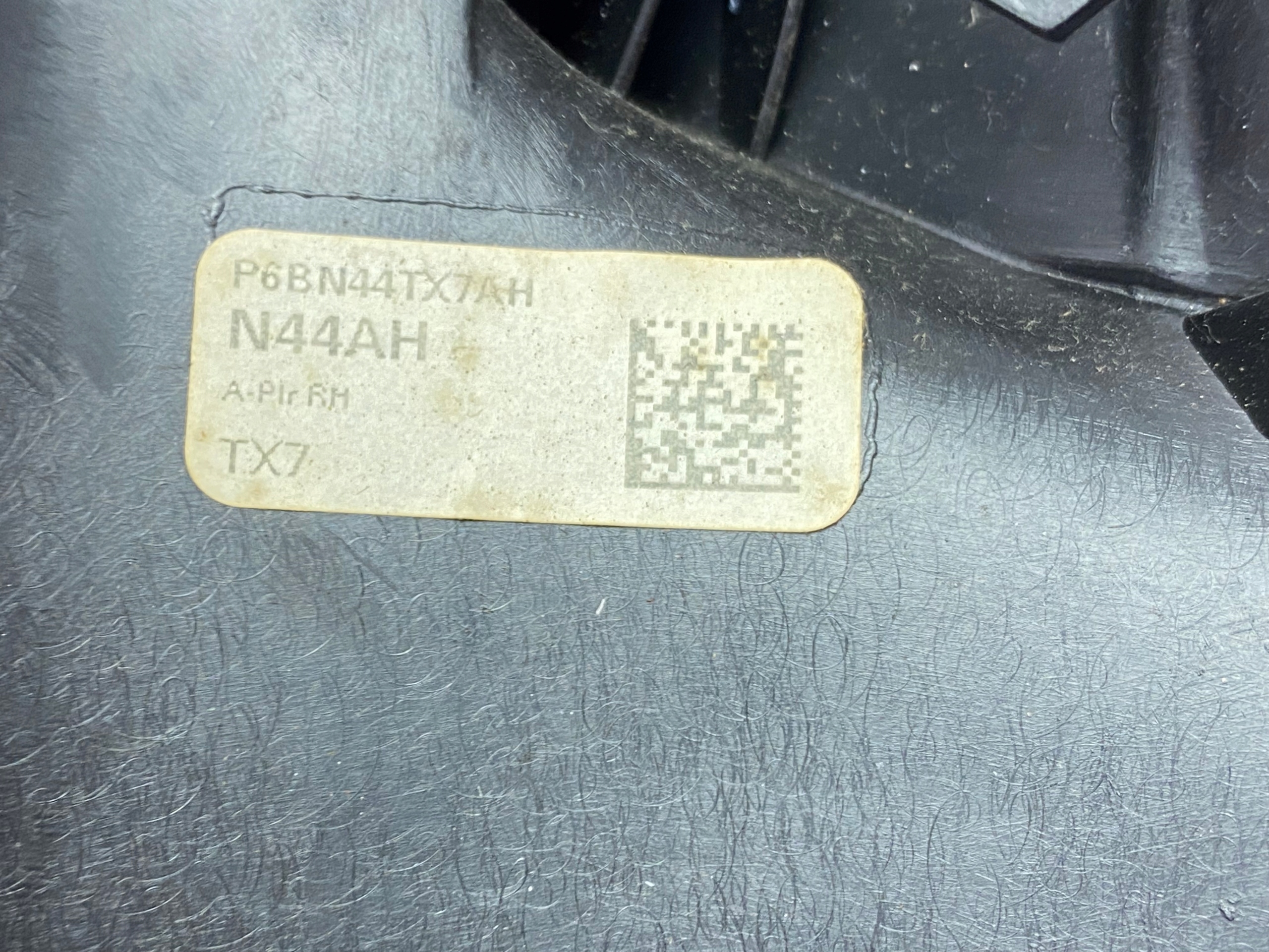 Poignée Support plaque Interne Dodge Ram 1500 2019+ USA