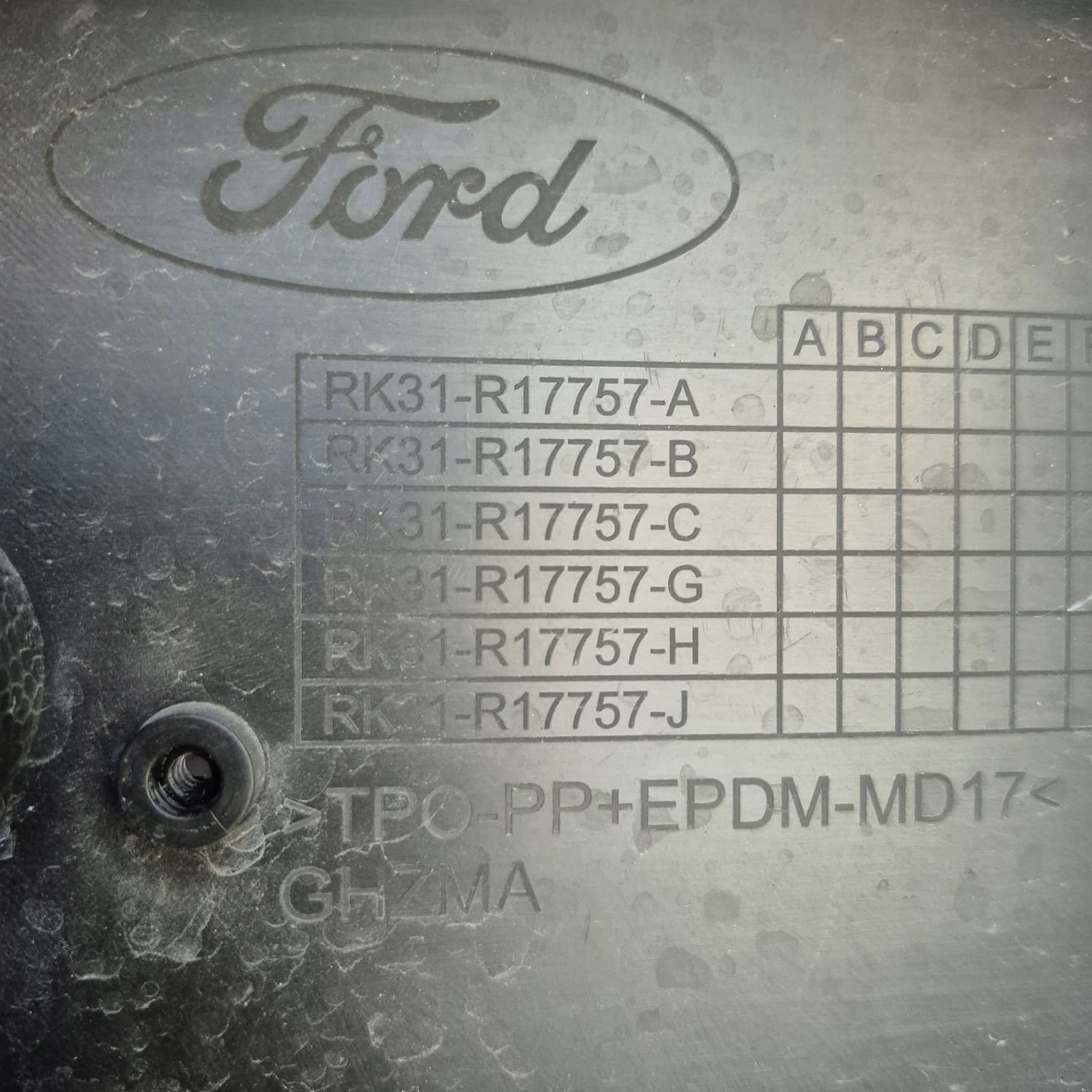 FORD TRANSIT 8 MK8 LIFT nárazník předek přední