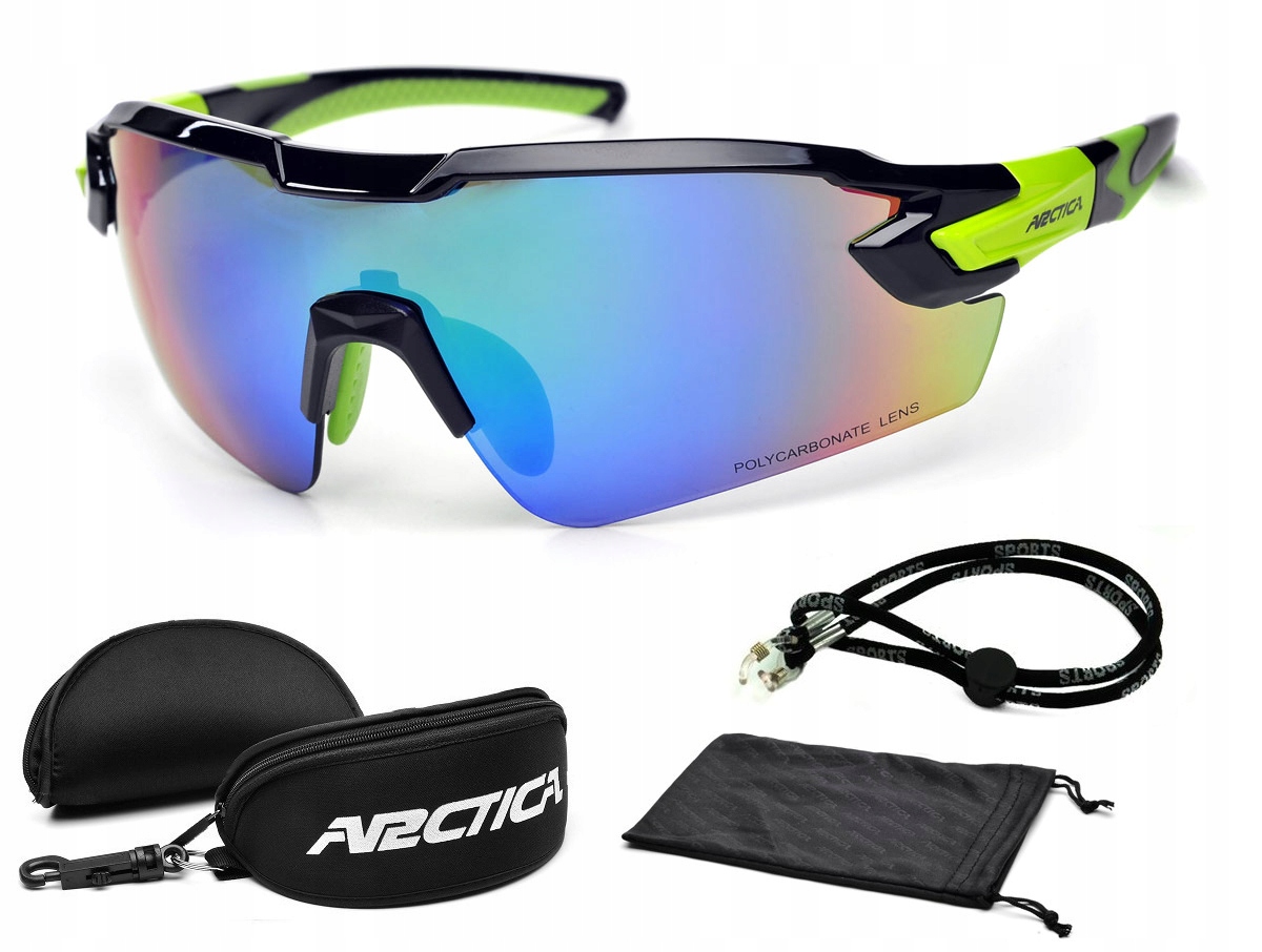 

Arctica Cycling Okulary S-316A Rowerowe Duże Szkło