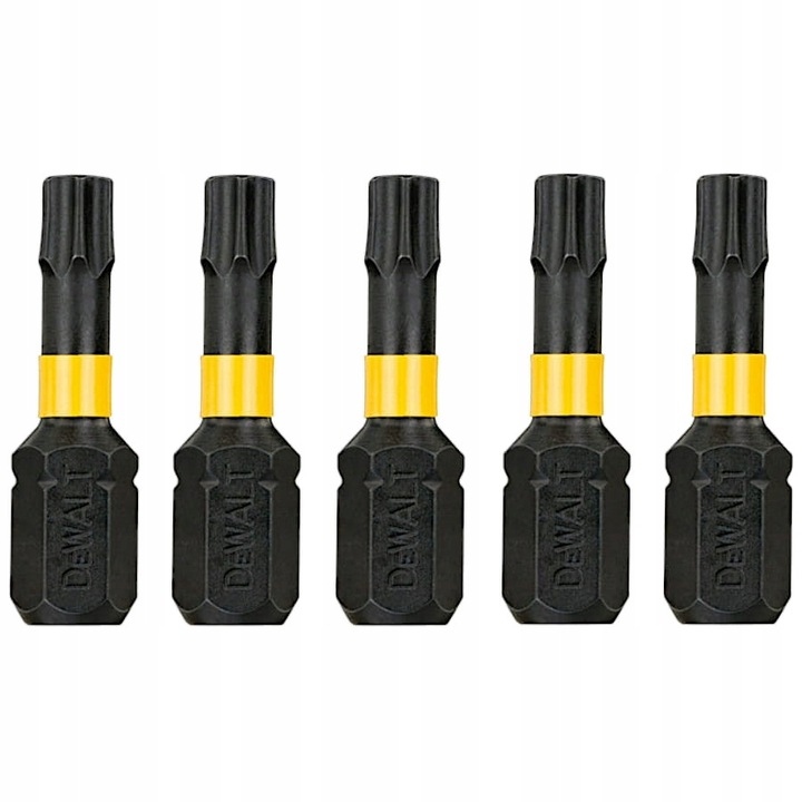 Zestaw bitów udarowych TORX T20x25mm 5szt. DeWALT Marka DeWalt