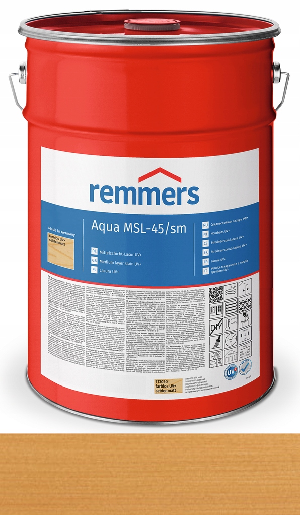 

Remmers MSL-45/sm Silna Ochrona Uv 5L Dąb jasny