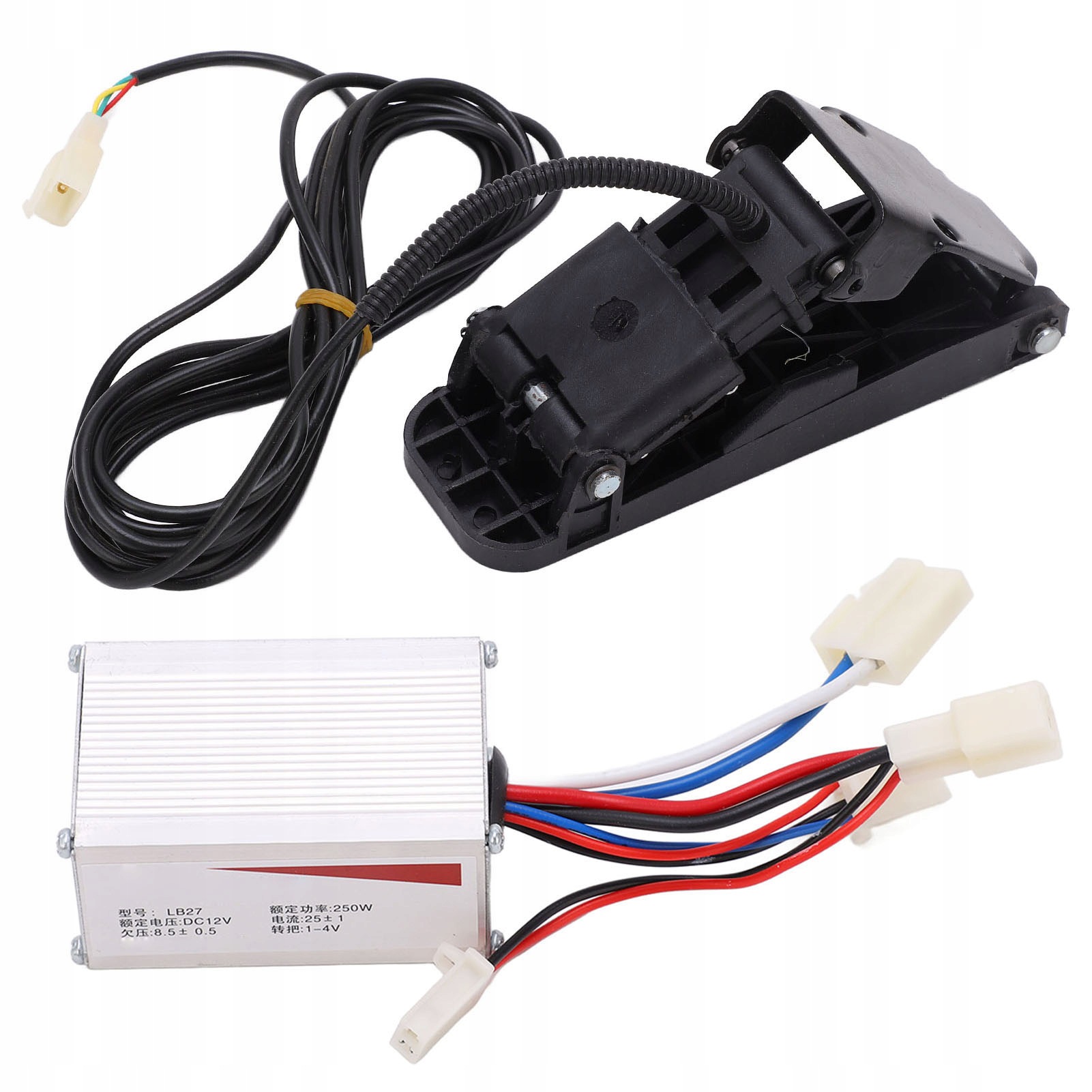 Kontroler Szczotkowany Sterownik Silnika Z Pedał Przyspieszenia 12V 250W