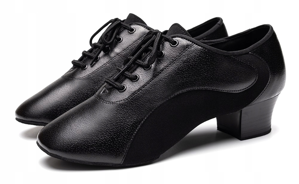 Buty Męskie Do Tańca Taneczne Latino Skóra+oxford 4,5cm
