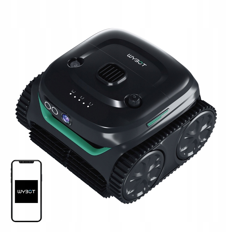 Bezdrôtový robot na čistenie bazénov Wybot C2 Pro Vision Vysávač