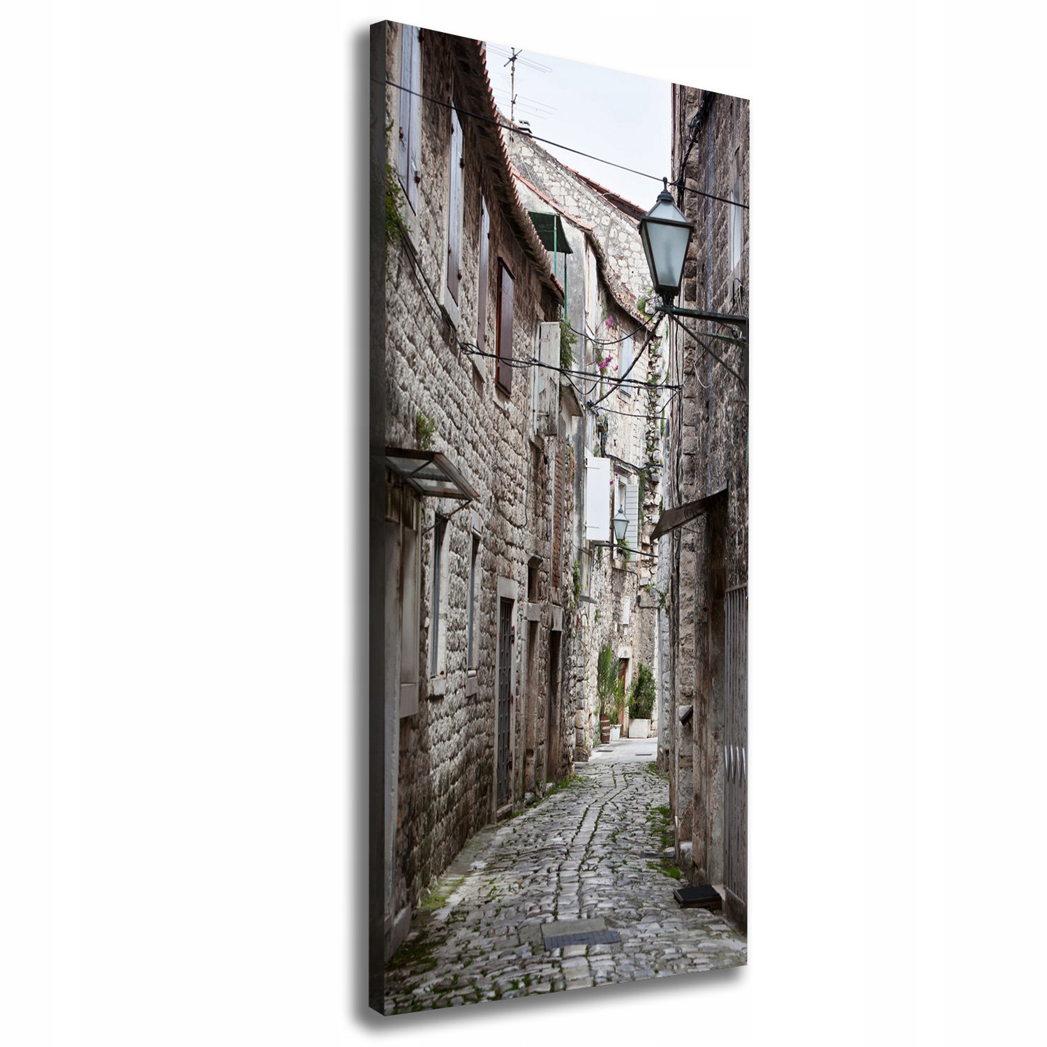 

Foto obraz na płótnie Uliczka Chorwacja 50x125 cm