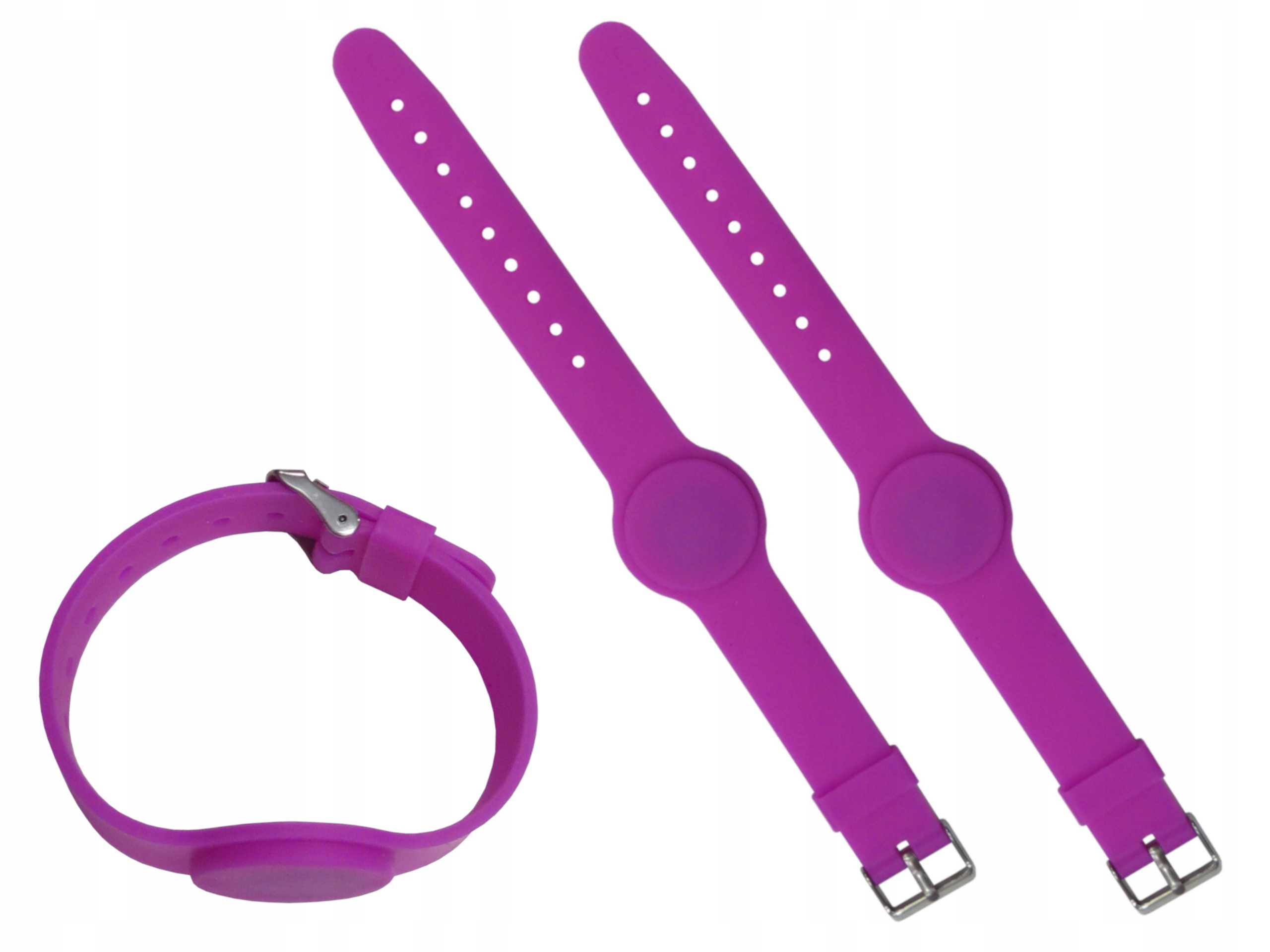 Fialová programovatelná bazénová páska Tag ID T5577 Unique 125kHz 10 kusů