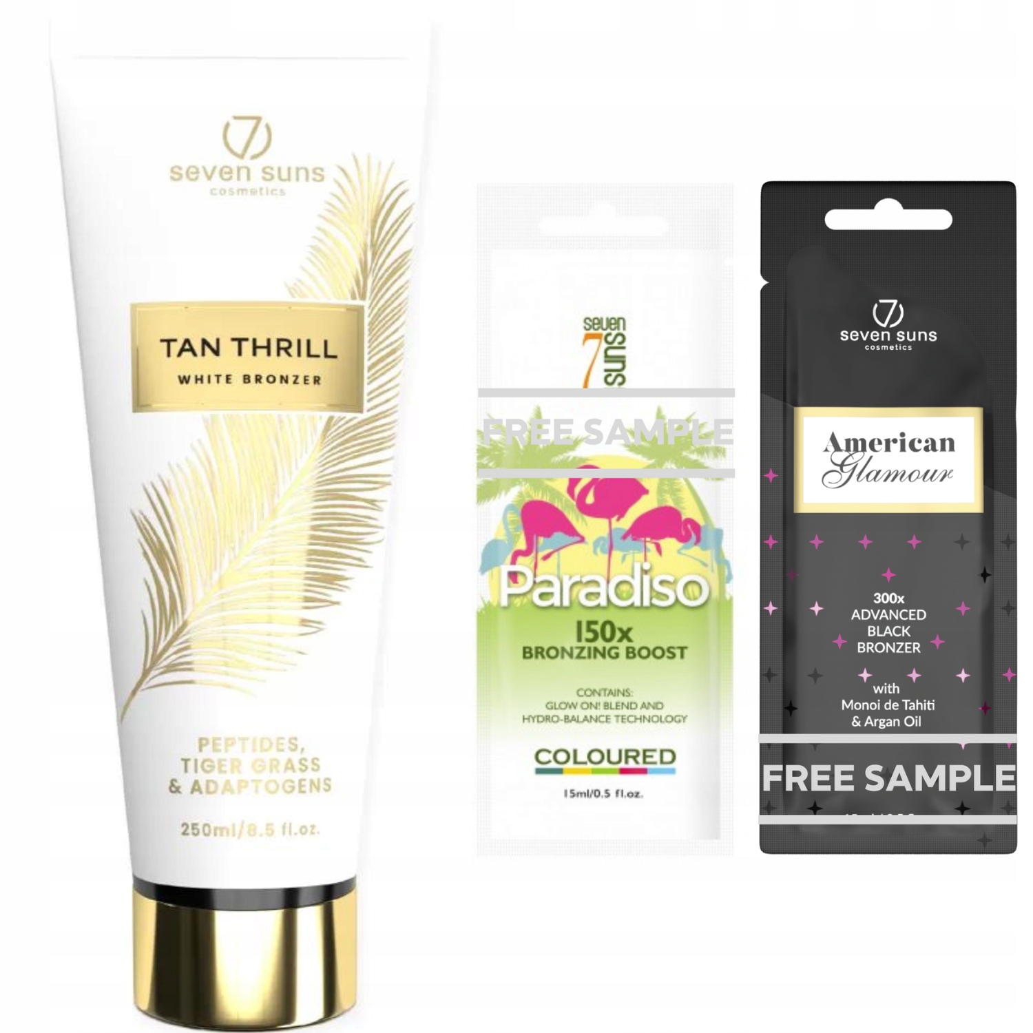 7suns Tan Thrill bílý bronzer 250ml
