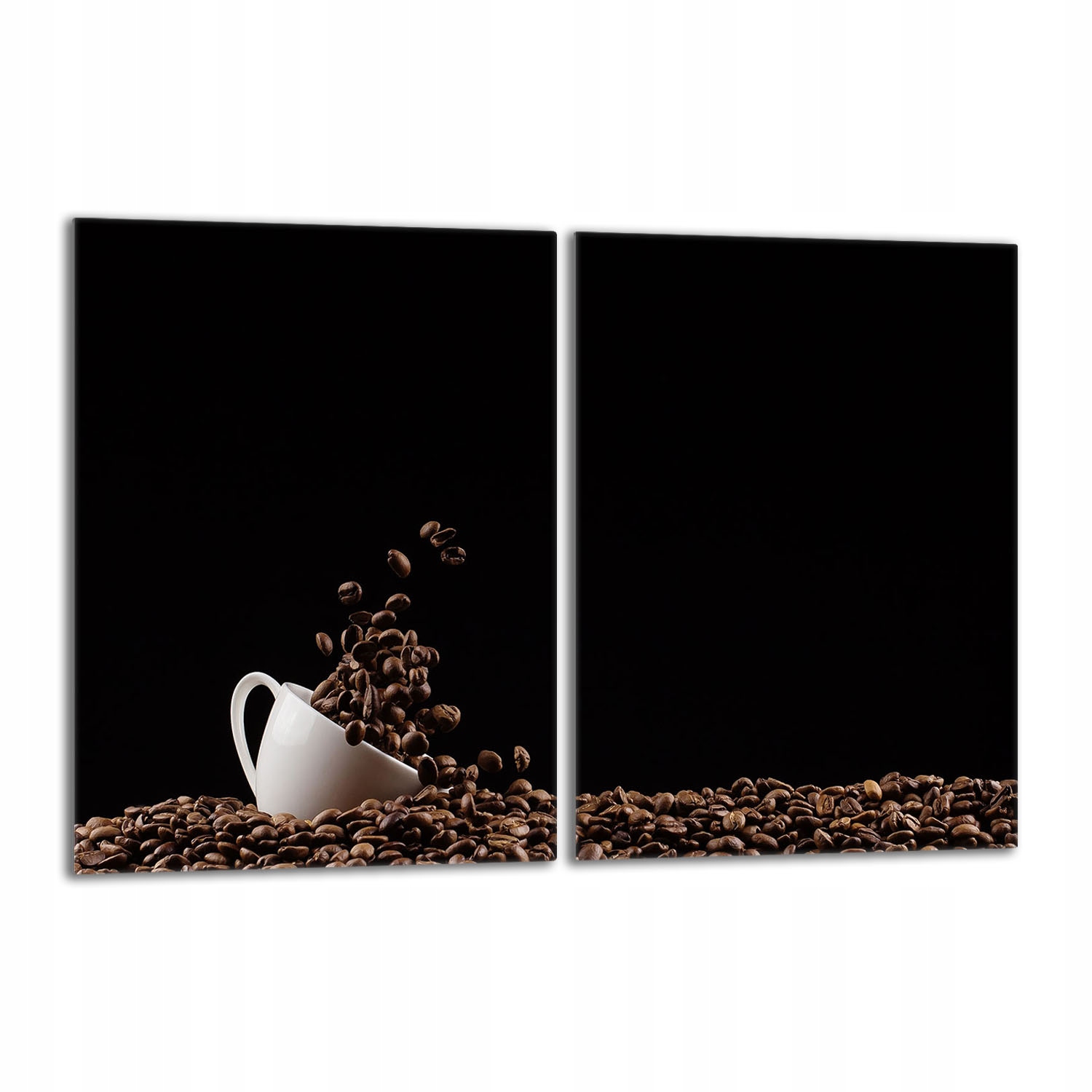 Skleněná ochranná deska na sporák 2x40x52 Káva Do Kuchyně