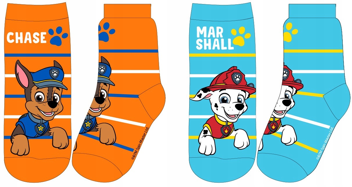 

skarpetki skarpety Psi Patrol 2-pak 31/34