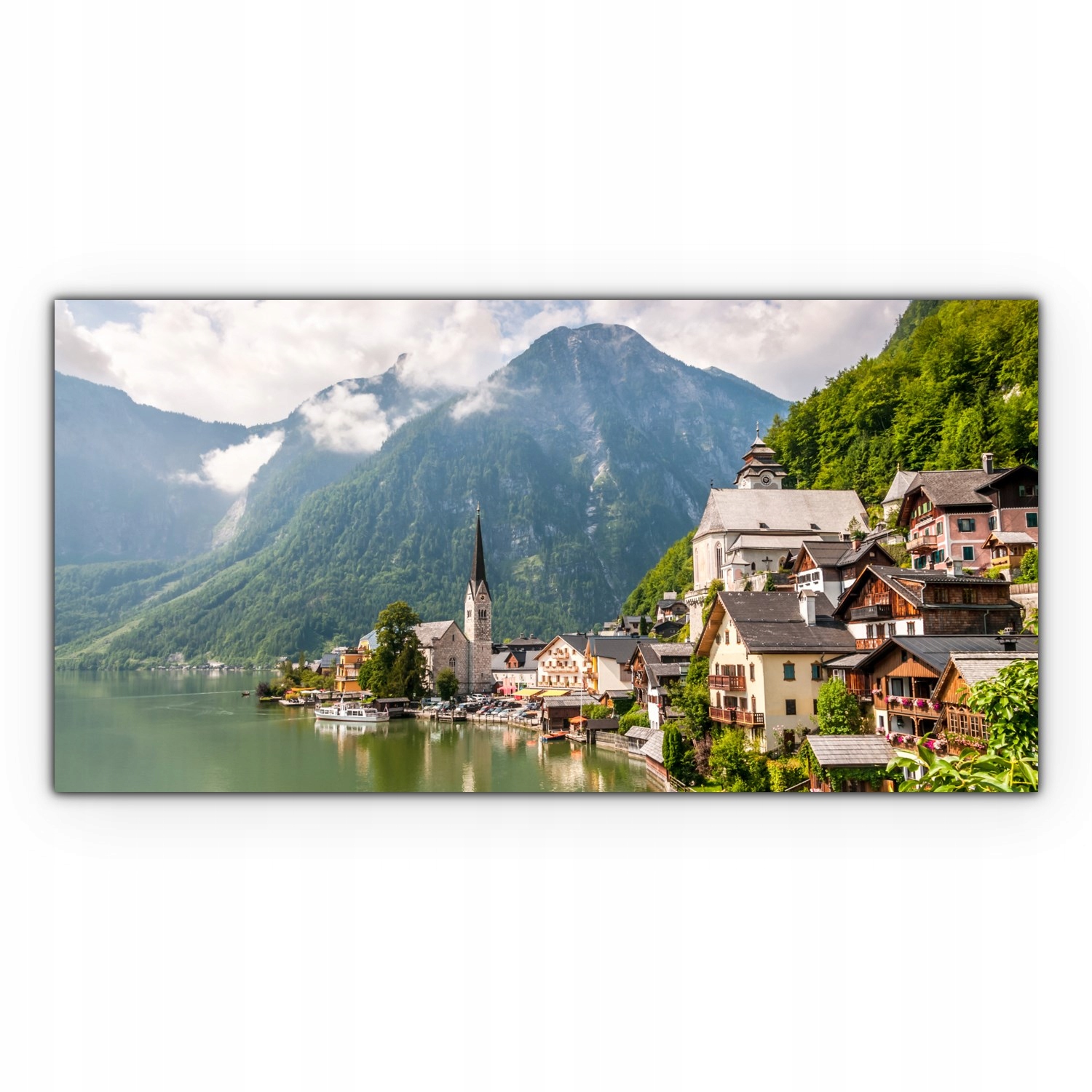 

Obraz canvas na ścianę 140x70 Kościół Góry Austria