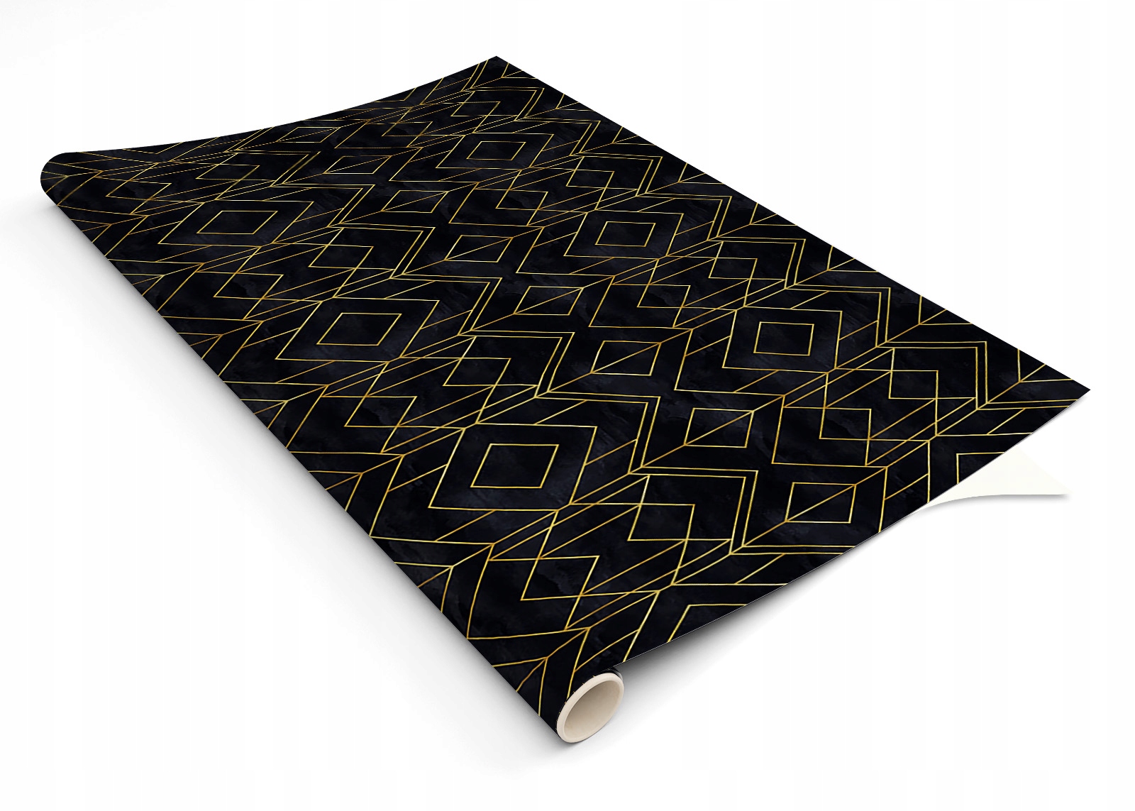 

Geometryczny Złoty Wzór okleina meblowa 100x50 cm