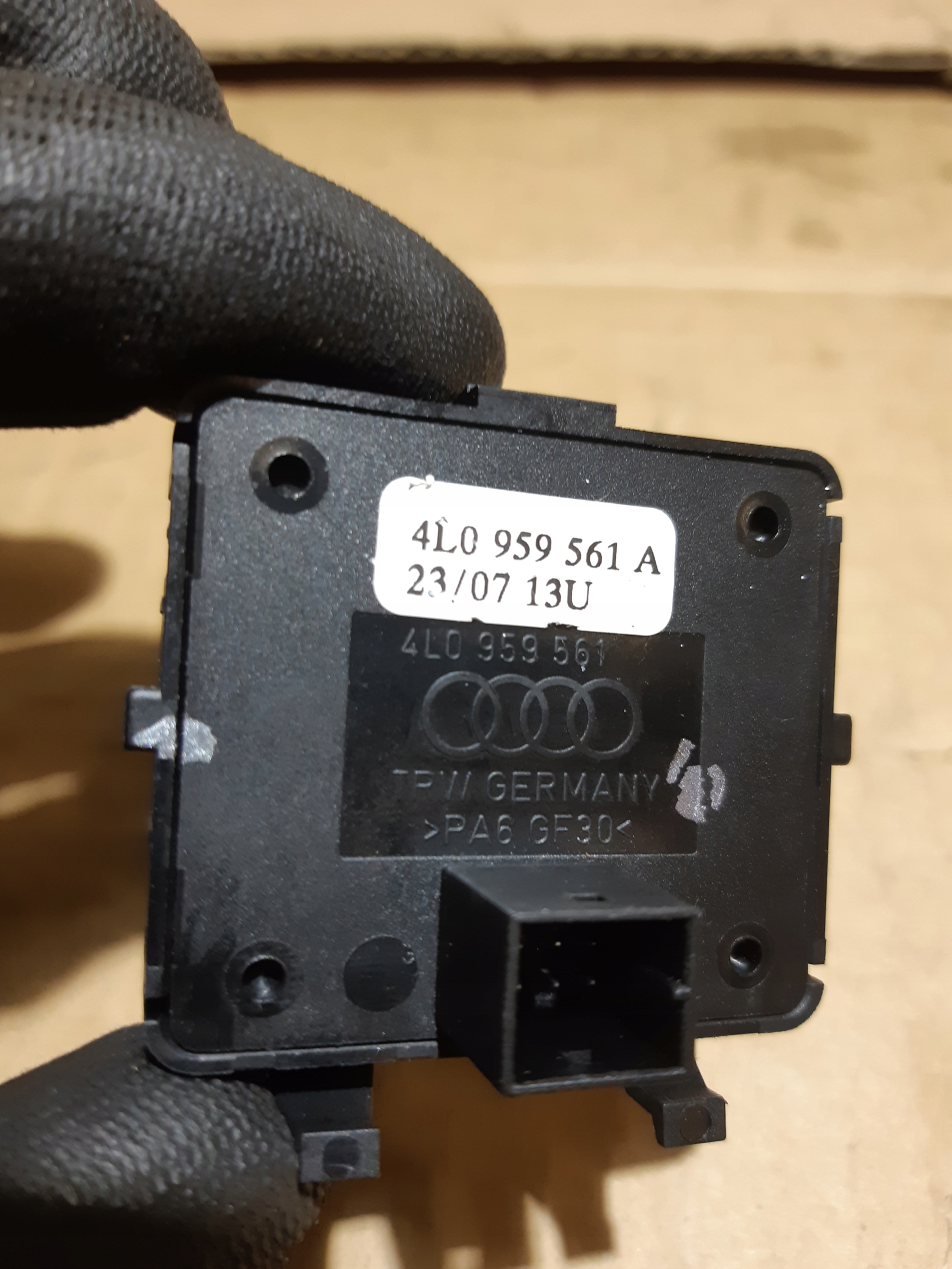 AUDI Q7 4L PANEL Schalter Schalter dach 4L0959561A