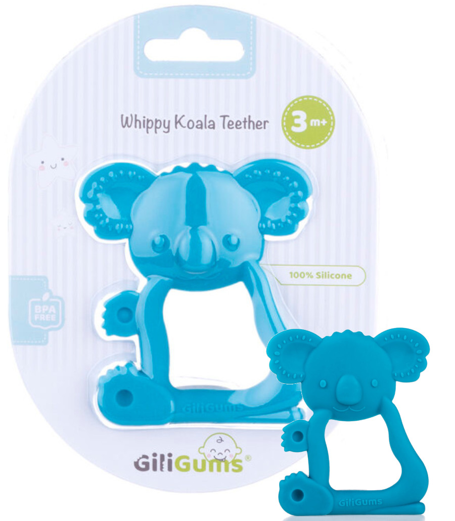 

Giligums Gryzak Uspokajający Koala Turkusowy +3m