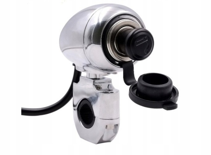 ГНЕЗДО ПРИКУРИВАТЕЛЯ ВОДОНЕПРОНИЦАЕМЫЙ ХРОМИРОВАННЫЙ МЕТАЛЛ