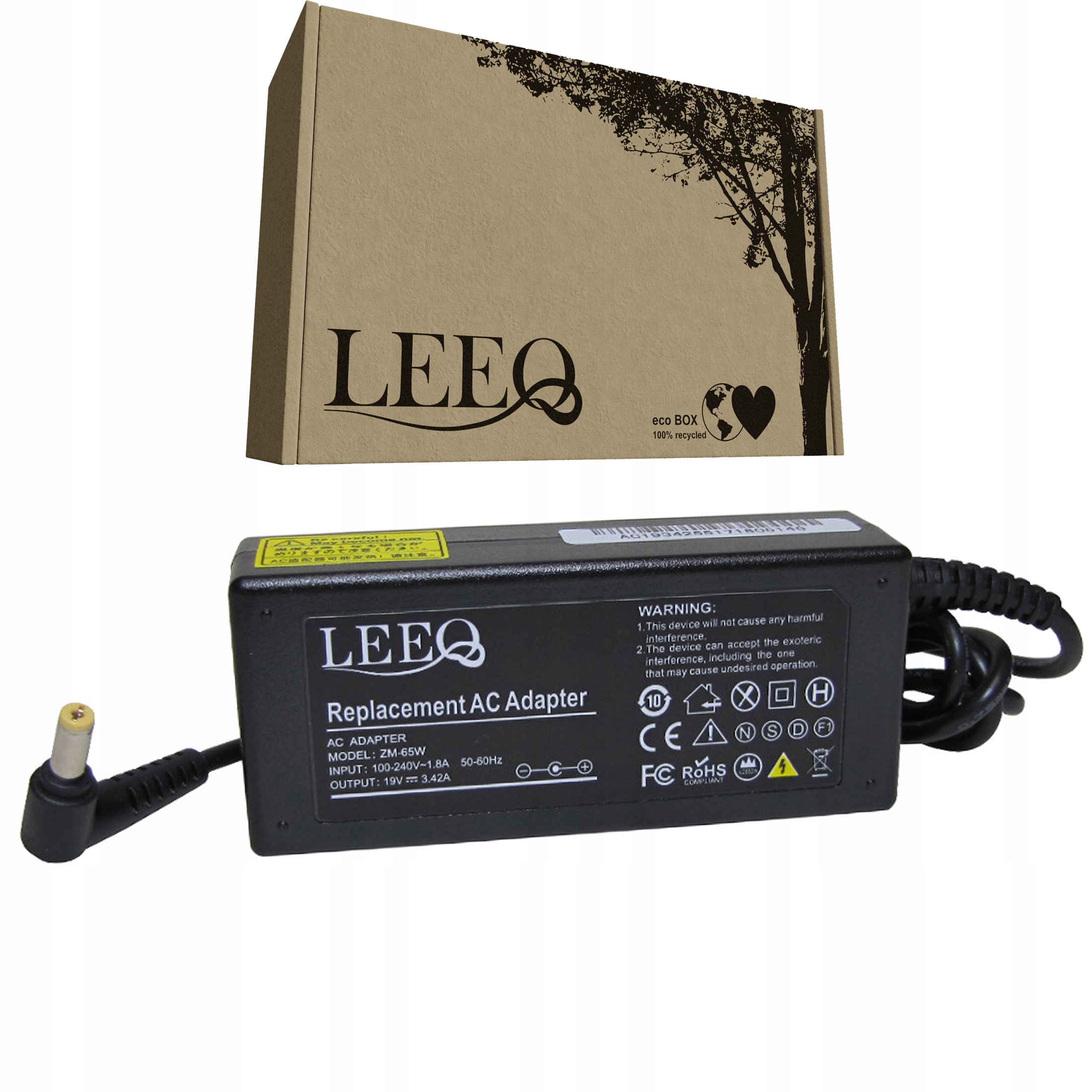 

Ładowarka 65W do Acer Aspire TravelMate 19V 3,42A