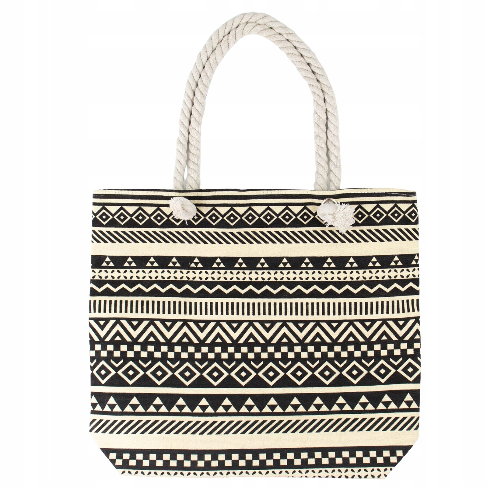 TORBA damska duża PLAŻOWA koszyk shopper LATO na ramię pojemna Cechy dodatkowe brak