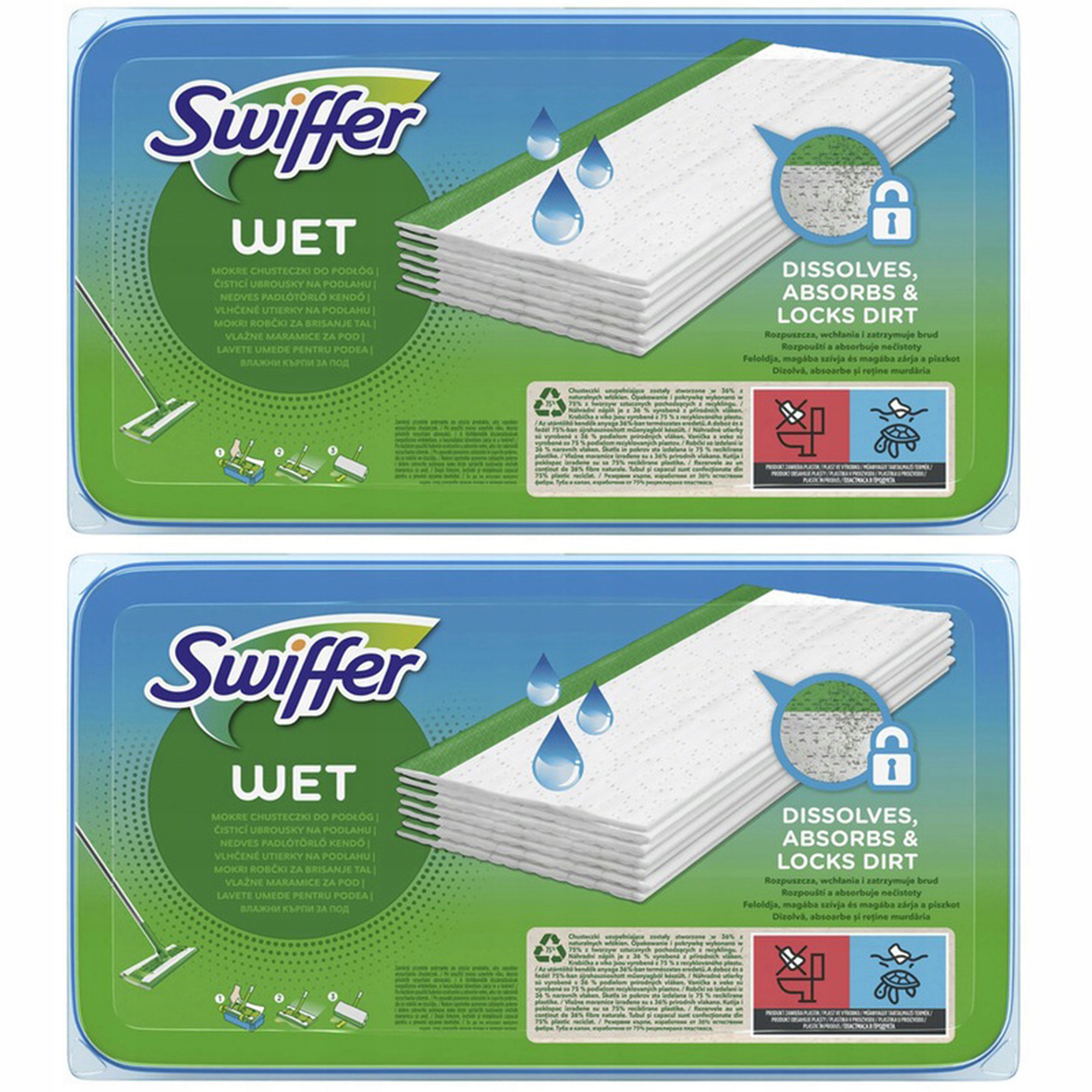 

Swiffer Mokre Ściereczki Wkłady do Mopa 40 sztuk