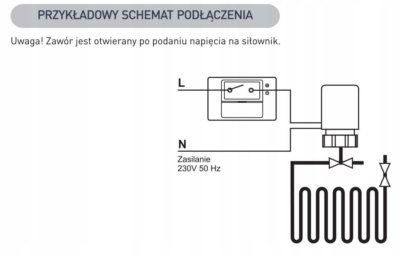 SIŁOWNIK TERMICZNY TERMOELEKTRYCZNY 230V M30x1.5 Marka inna