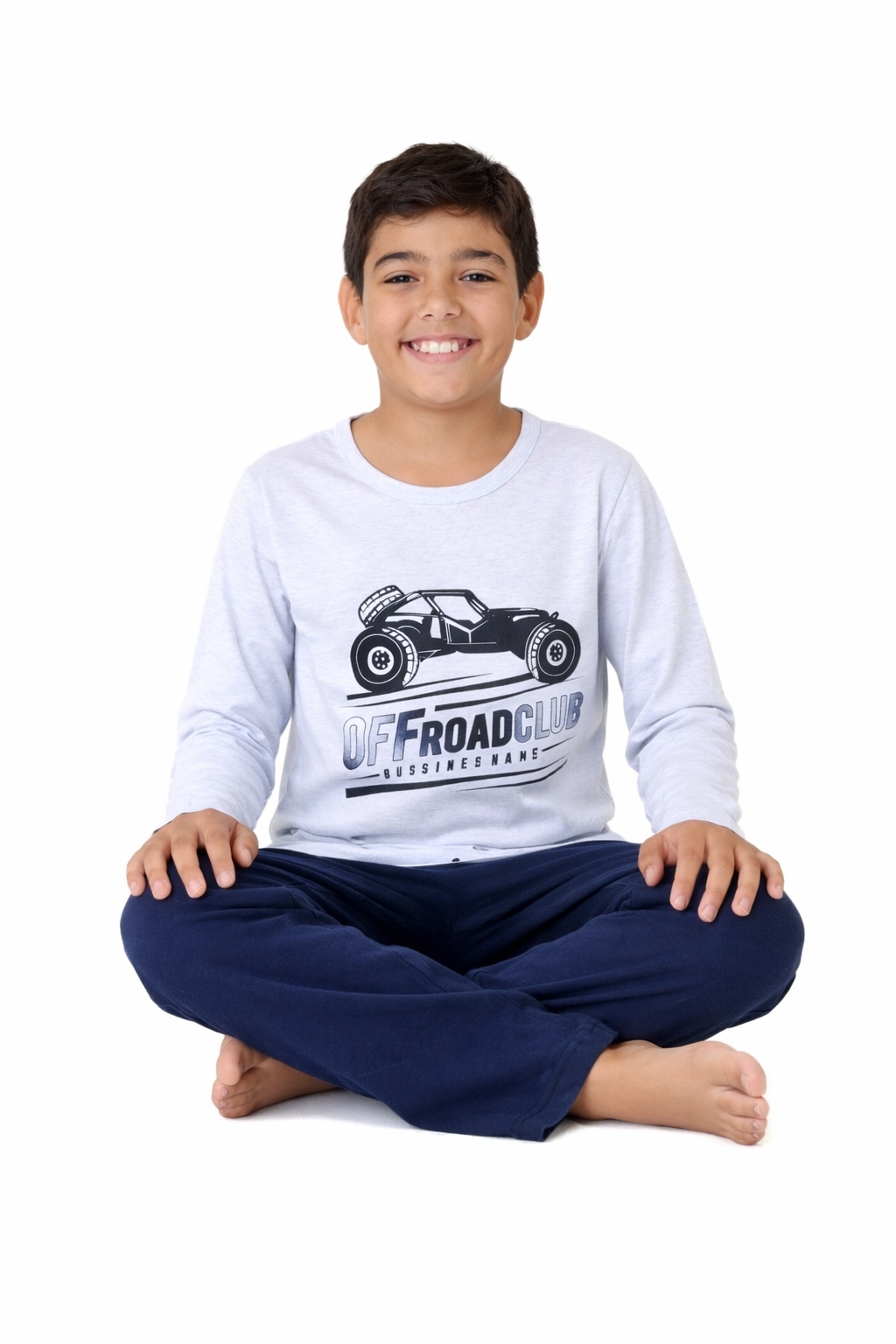 ПИЖАМА ДЛЯ МАЛЬЧИКОВ, ДЕТСКАЯ ХЛОПКОВАЯ ПИЖАМА С ДЛИННЫМИ РУКАВАМИ