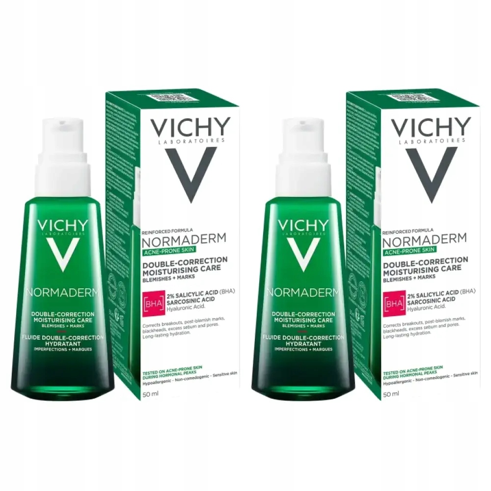 2x Vichy Normaderm Phytosolution Krem korygujący niedoskonałości, 50 ml