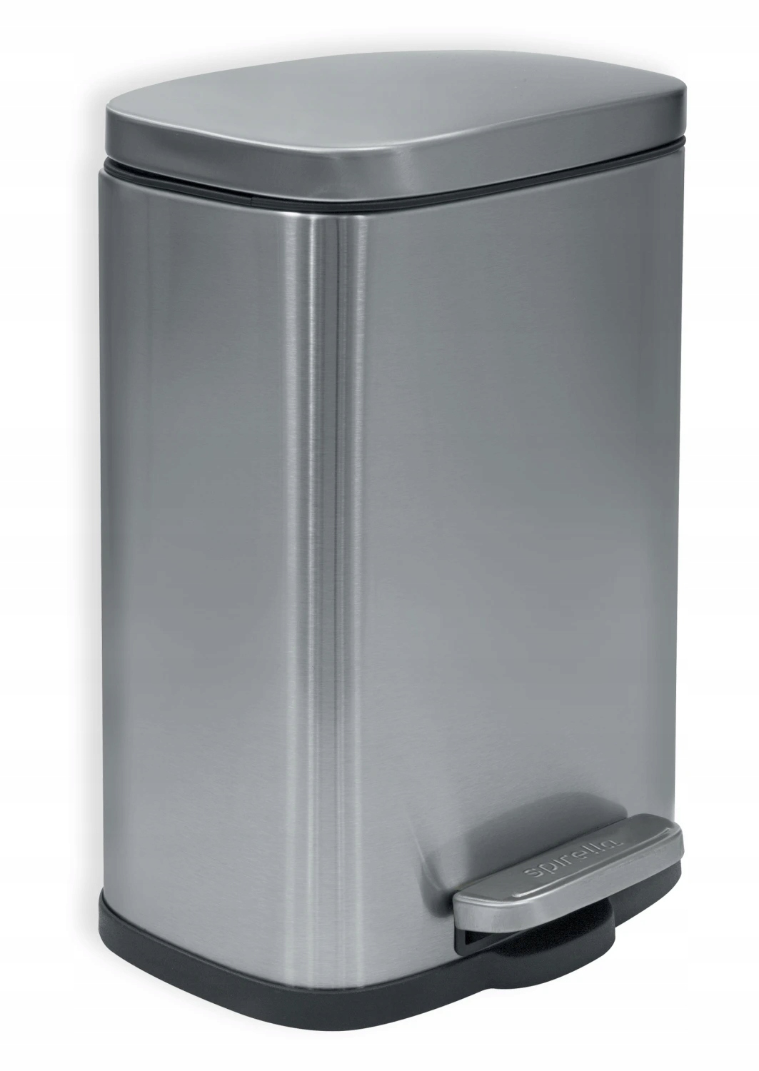 Levně Spirella pedálový odpadkový koš Akira, kartáčovaná nerez ocel, 5 L