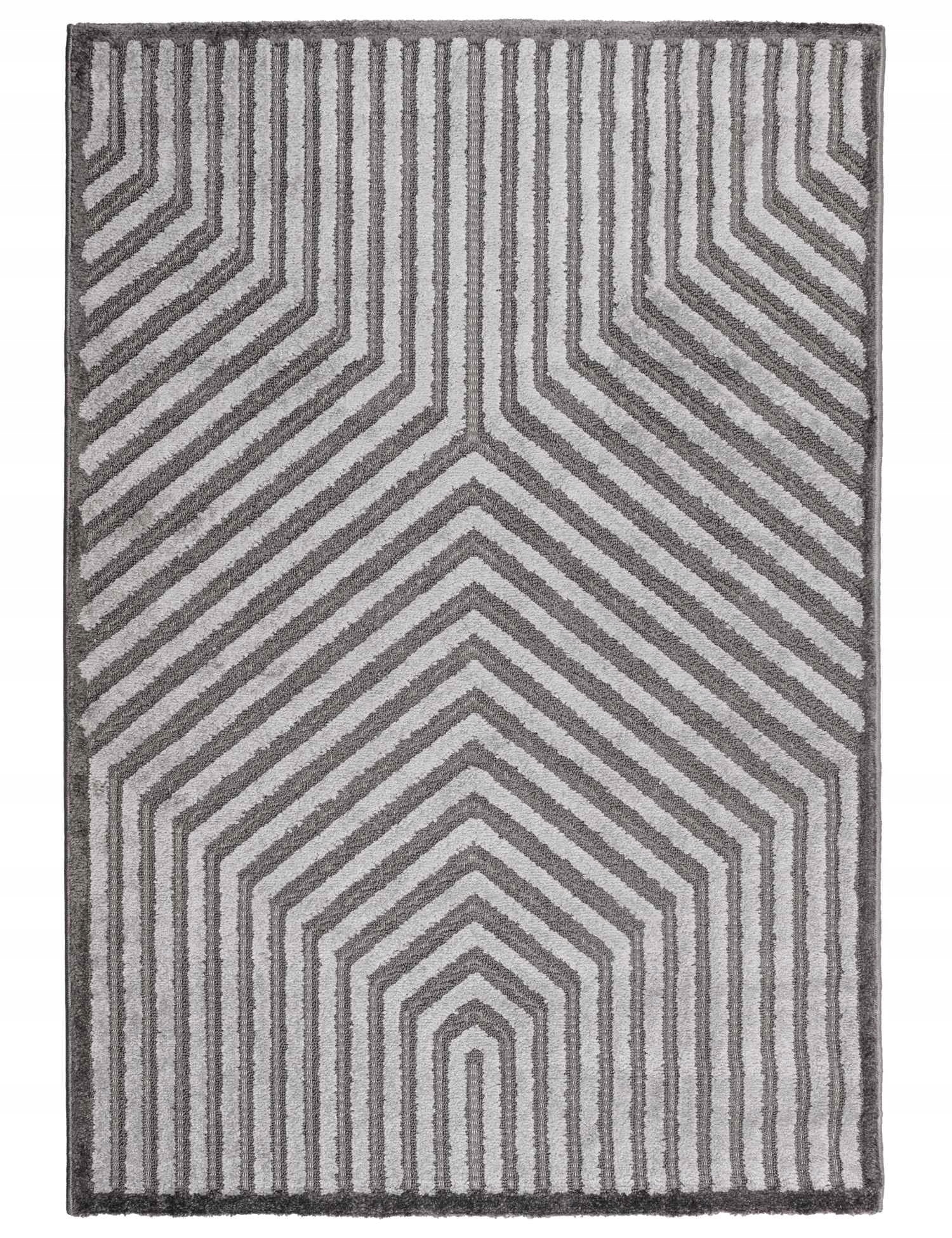 Koberec Chiara moderní antracitový 80x150 cm
