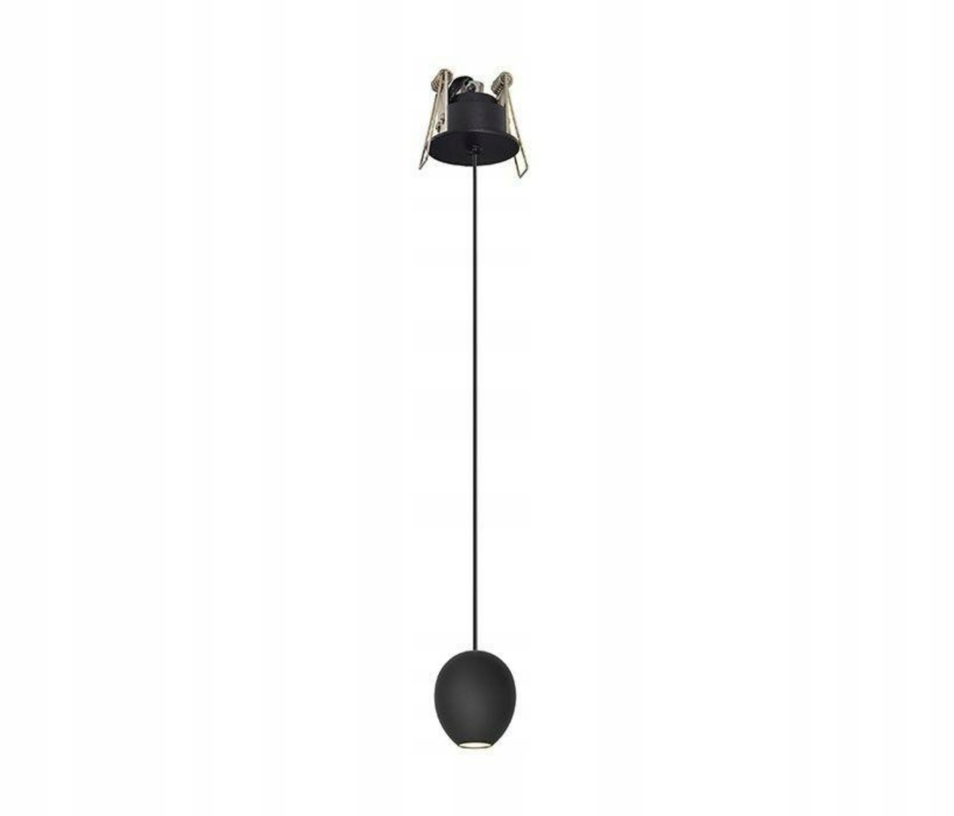 AZzardo AZ3096 podhledové svítidlo Ovum 1 pendant downlight černá