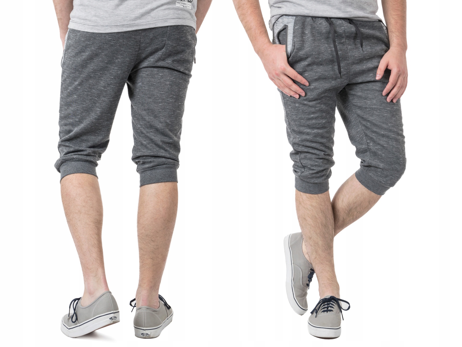 

Krótkie Spodenki Szorty Męskie 611 r XXL Antracyt