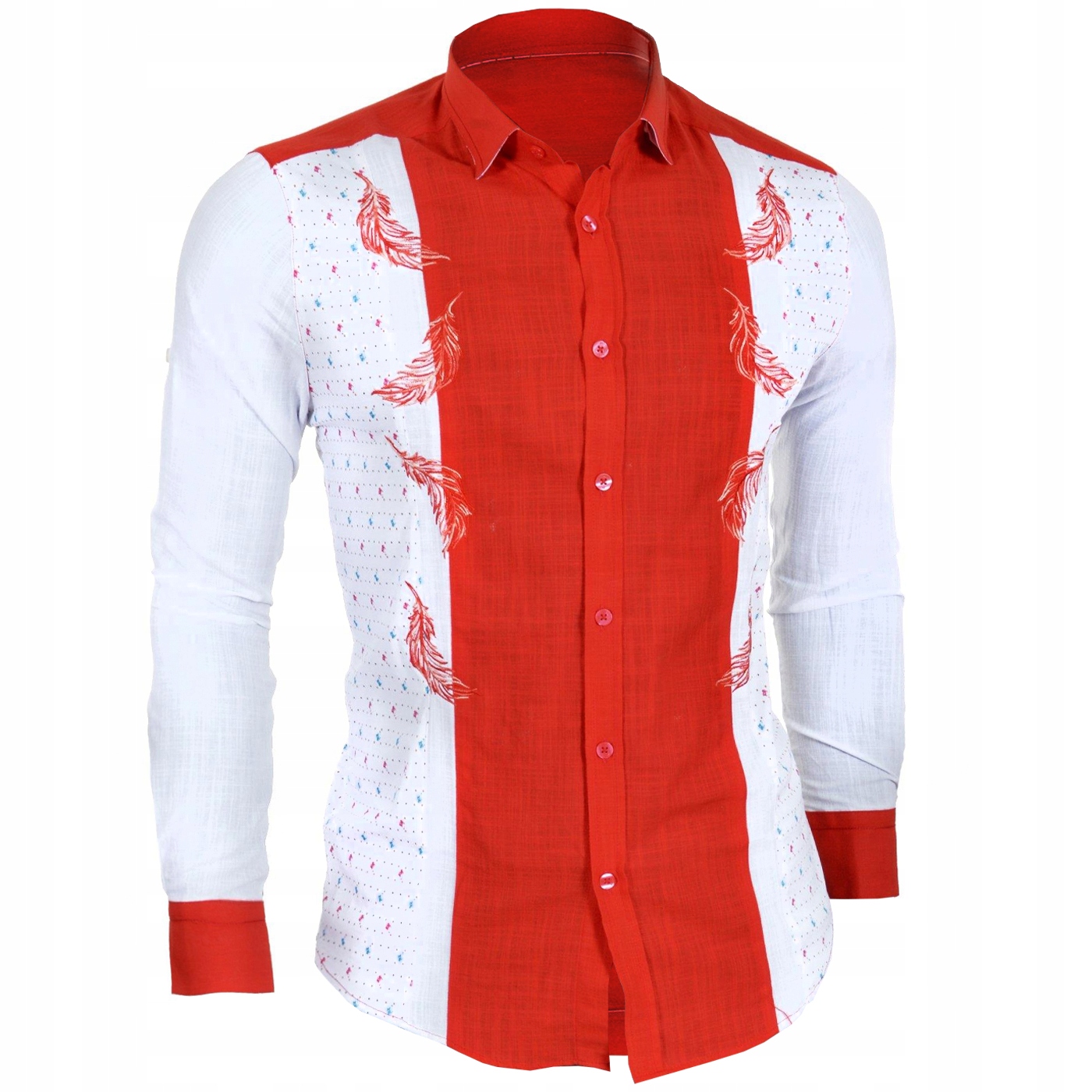 Pánská košile Mondo Limited Vyšívaná Vyšívání Letní len Lněná