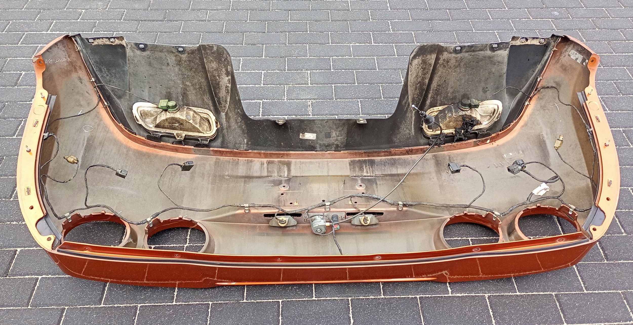 stoßstange heck hinten Chevrolet Corvette C6 2005