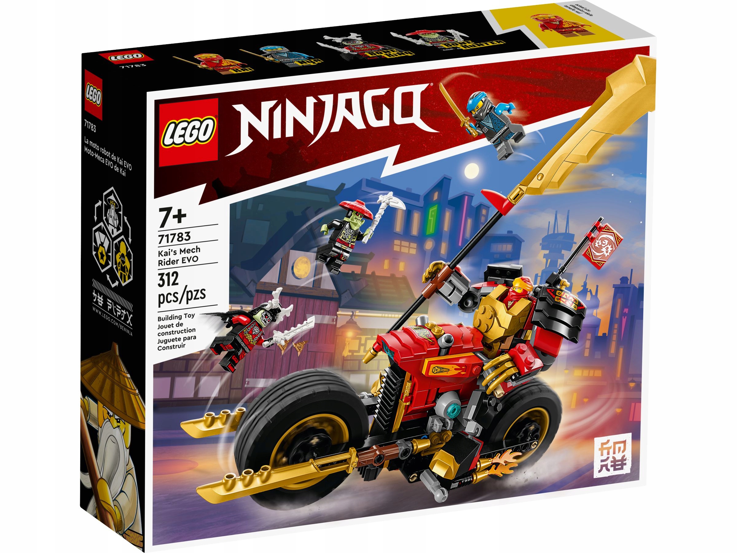 Lego Ninjago Jezdec-mech Kaia Evo 71783