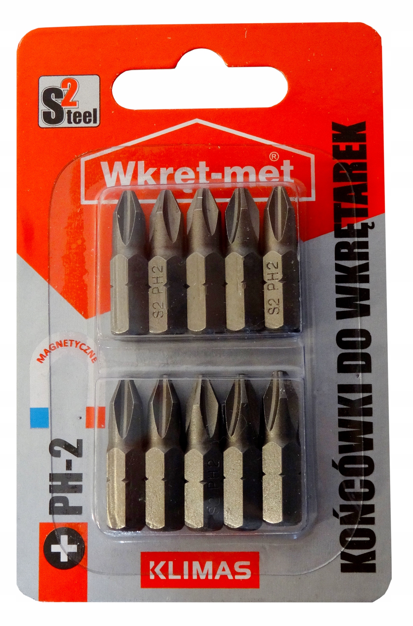 

Końcówki do wkrętarek bity PH2 25mm 10 szt.