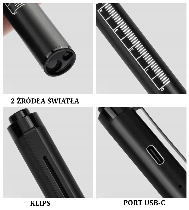Latarka Diagnostyczna - Laryngologiczna LED USB-C EAN (GTIN) 5905951730066