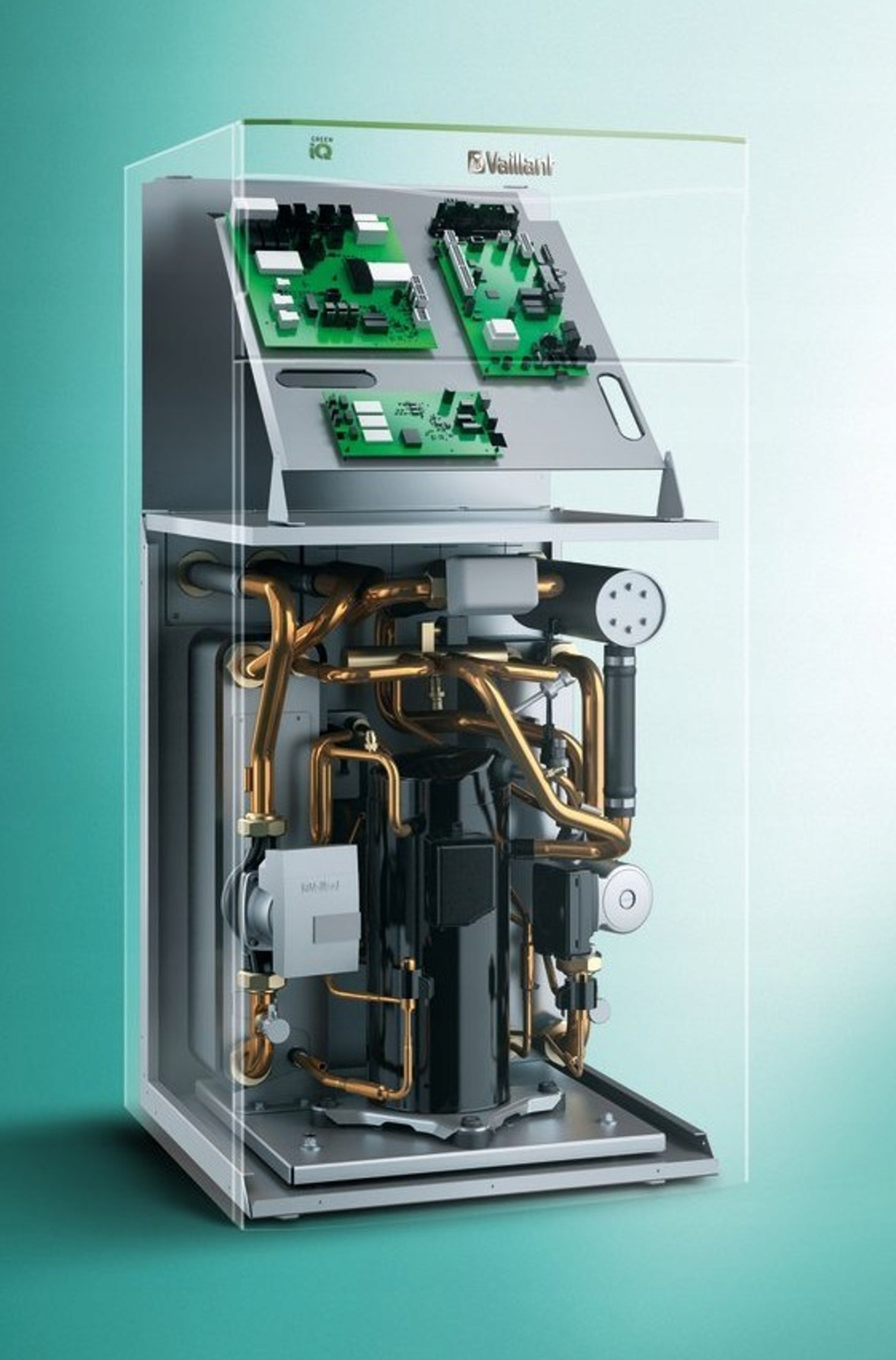 Pompa ciepła Vaillant flexoCOMPACT VWF 117/4 + moduł internetowy VR 940 Maksymalna moc grzewcza 11.1 kW